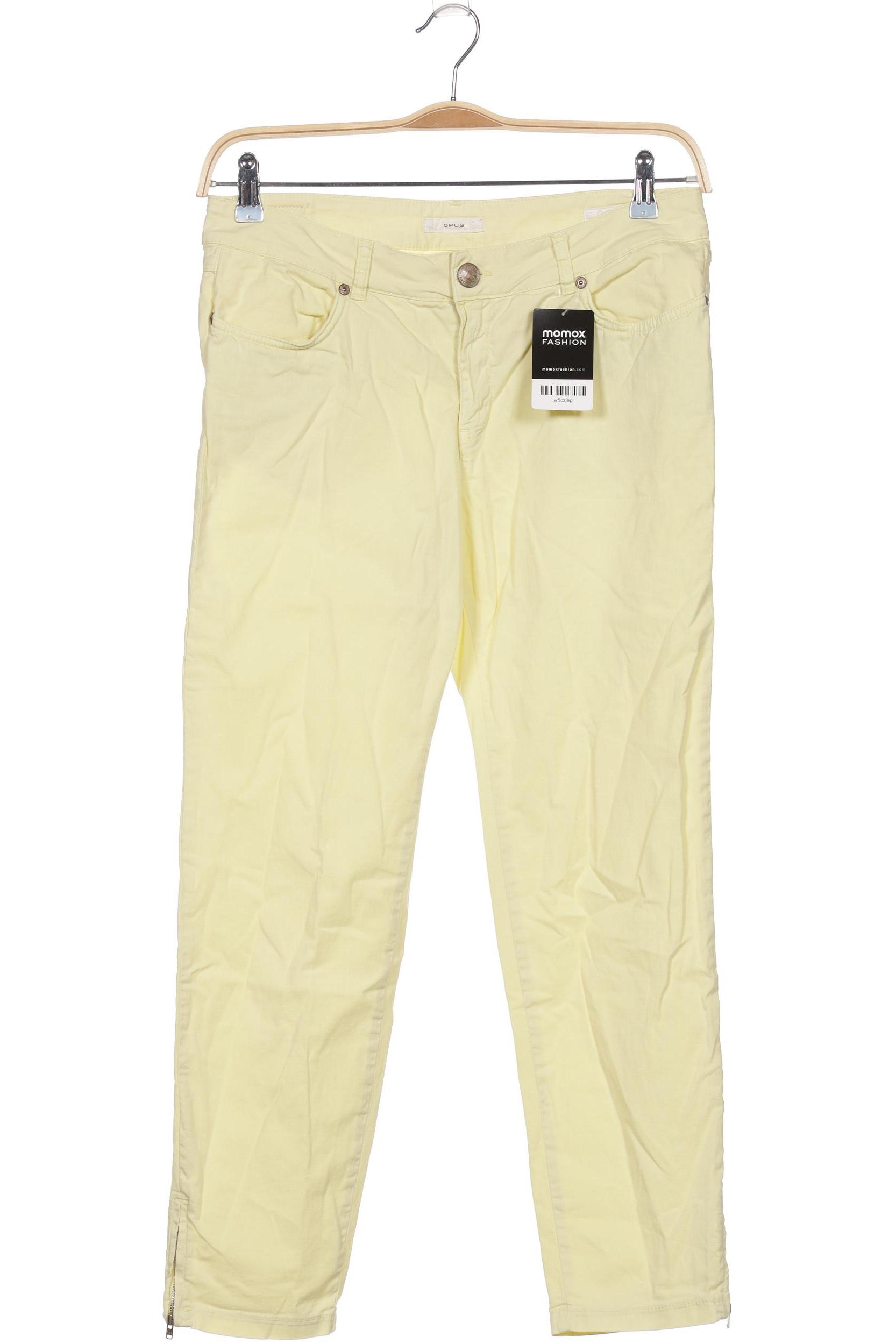 

Opus Damen Jeans, gelb, Gr. 38