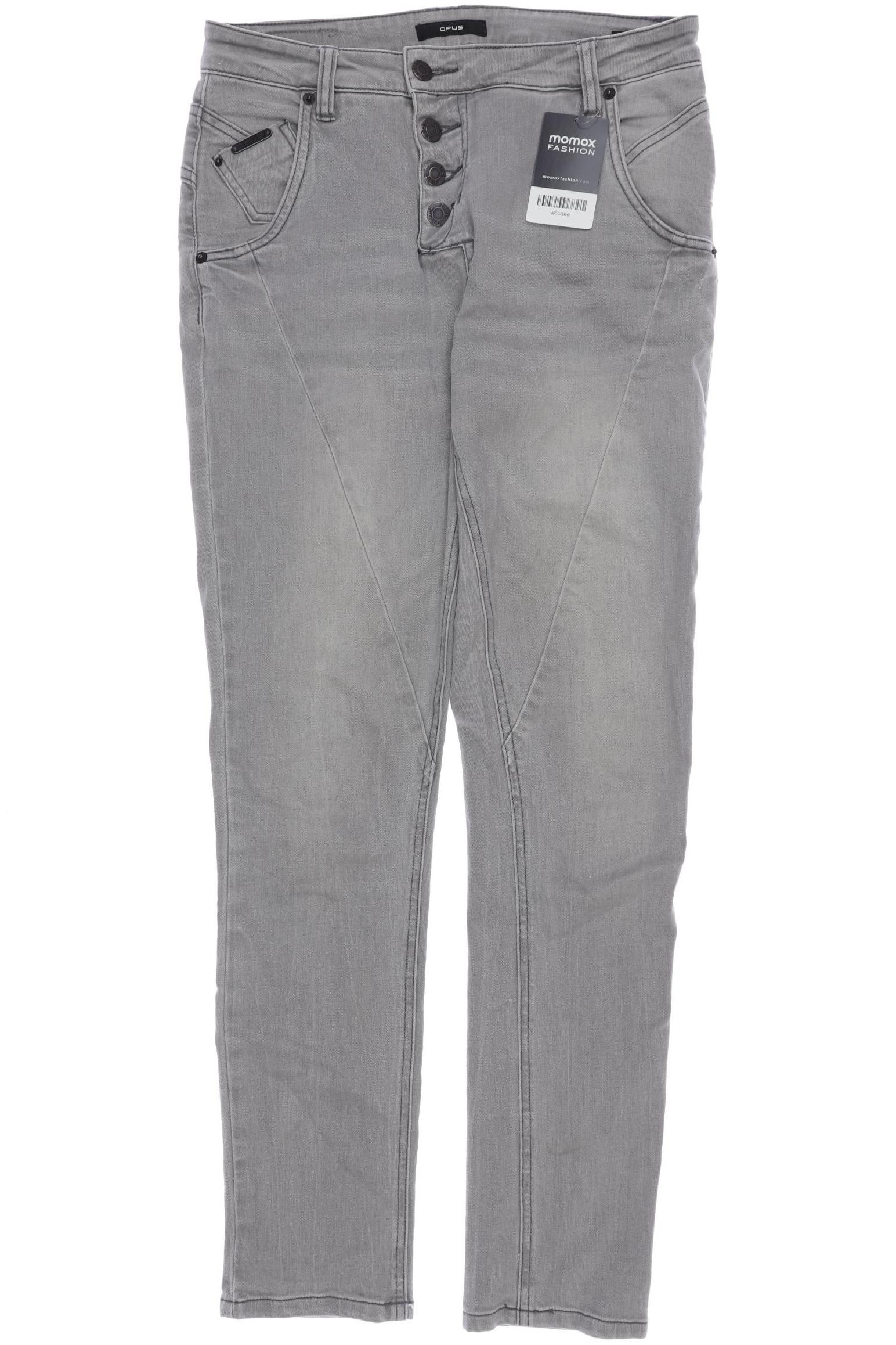 

Opus Damen Jeans, grau, Gr. 34