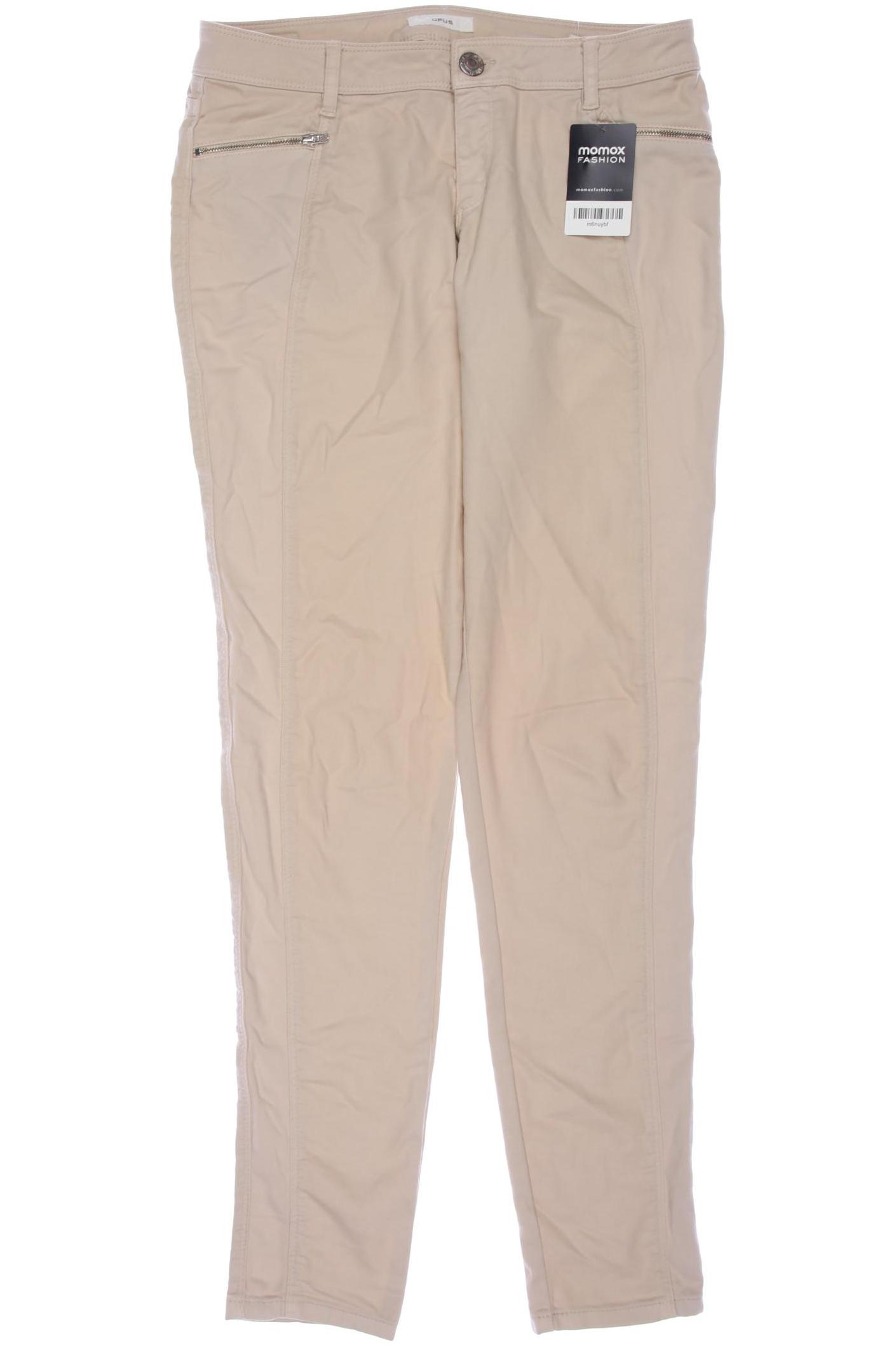 

Opus Damen Jeans, beige, Gr. 38