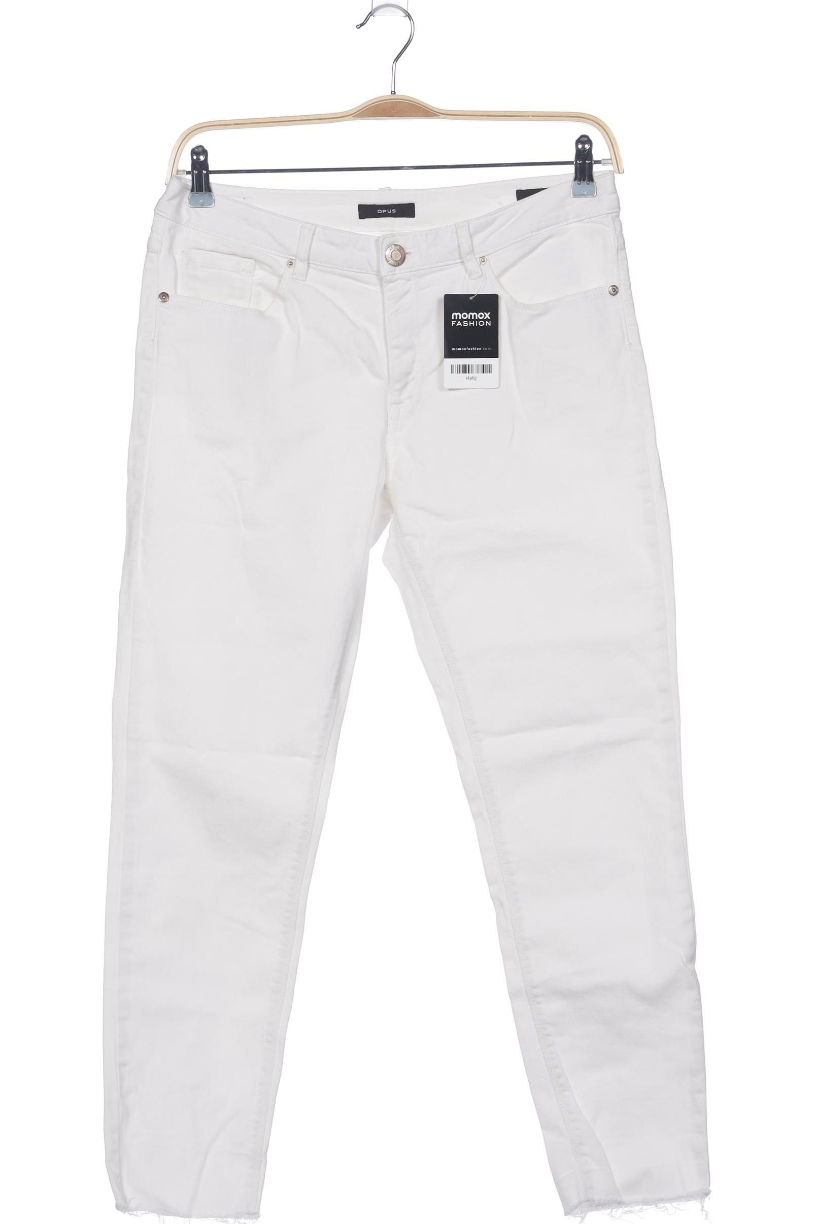 

Opus Damen Jeans, weiß, Gr. 42