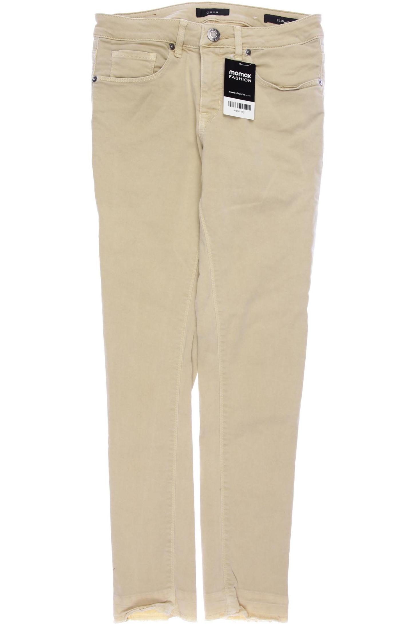 

Opus Damen Jeans, beige, Gr. 34