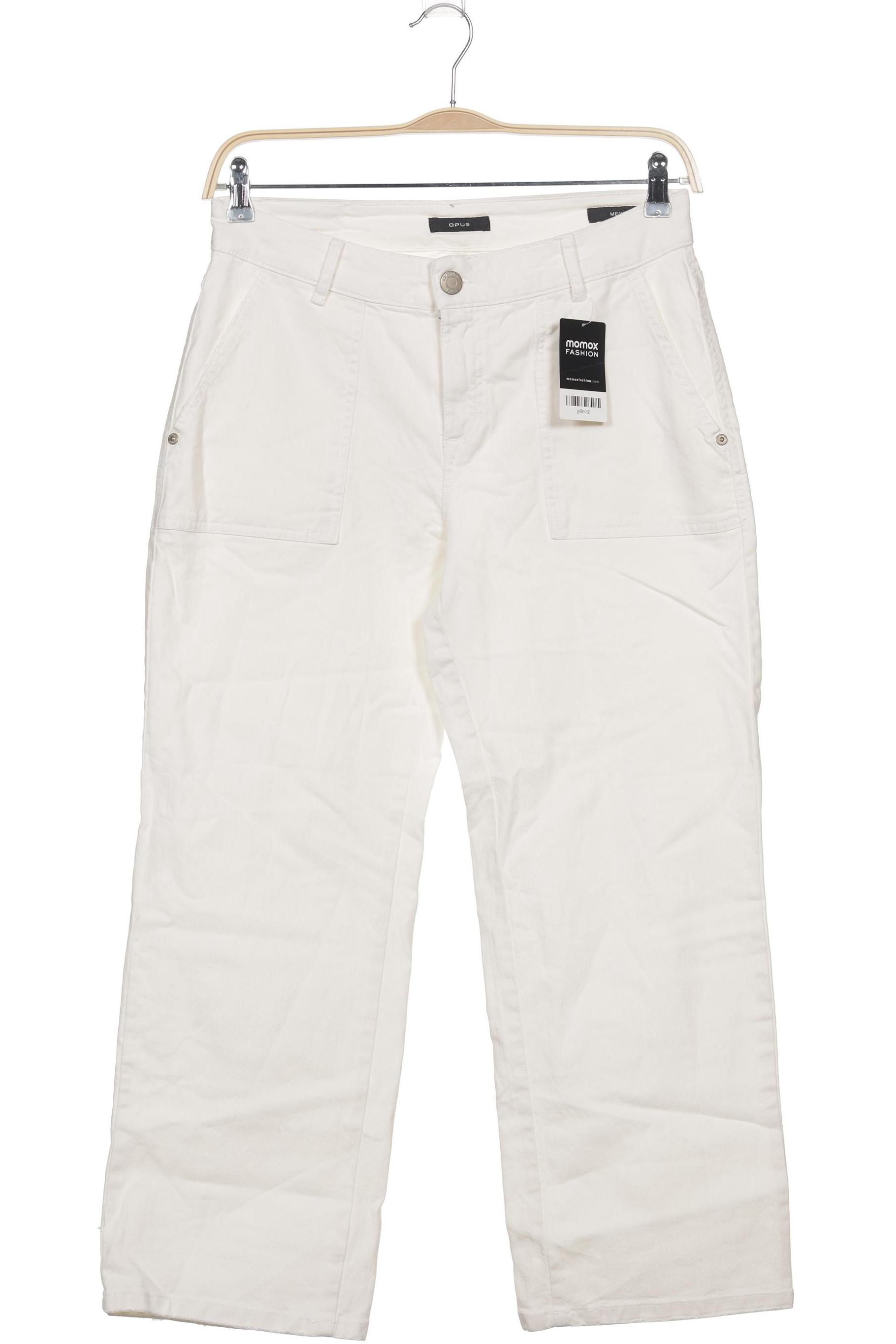 

Opus Damen Jeans, weiß, Gr. 40
