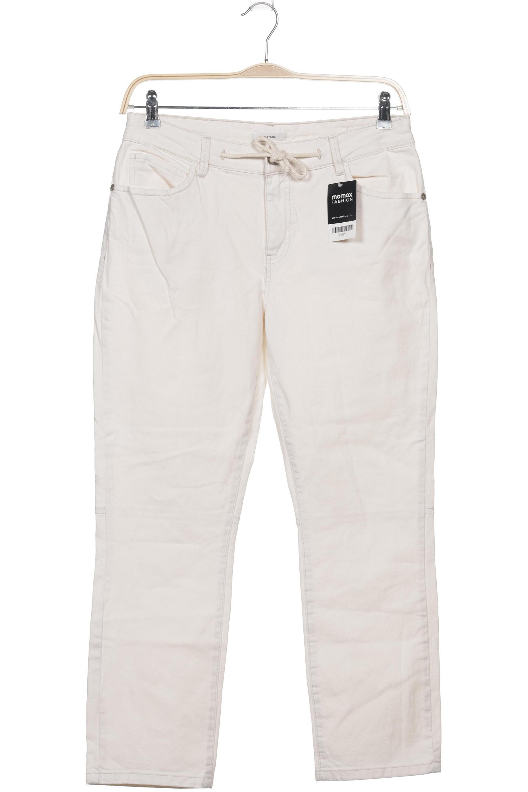 

Opus Damen Jeans, cremeweiß, Gr. 40