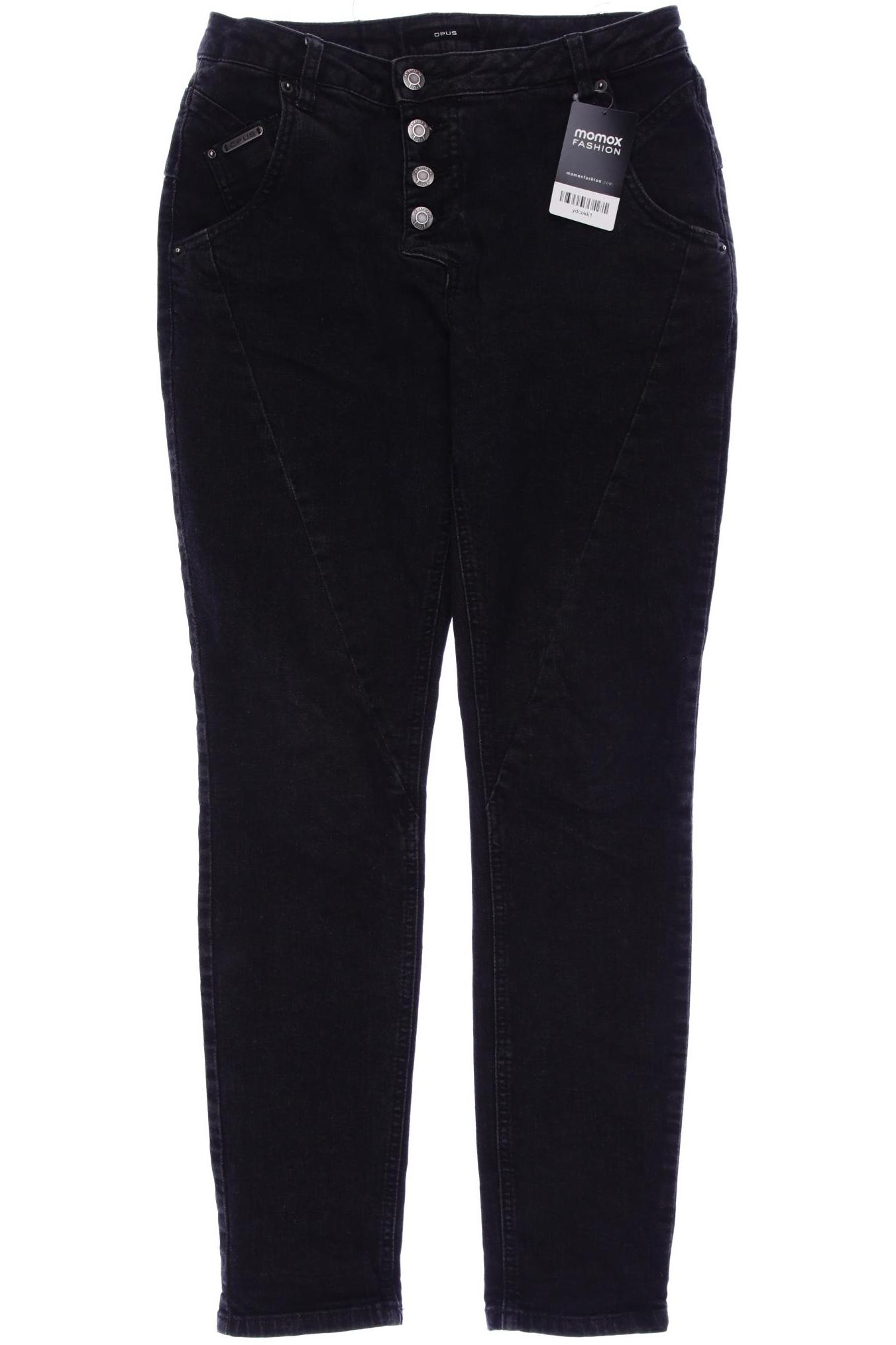 

Opus Damen Jeans, schwarz