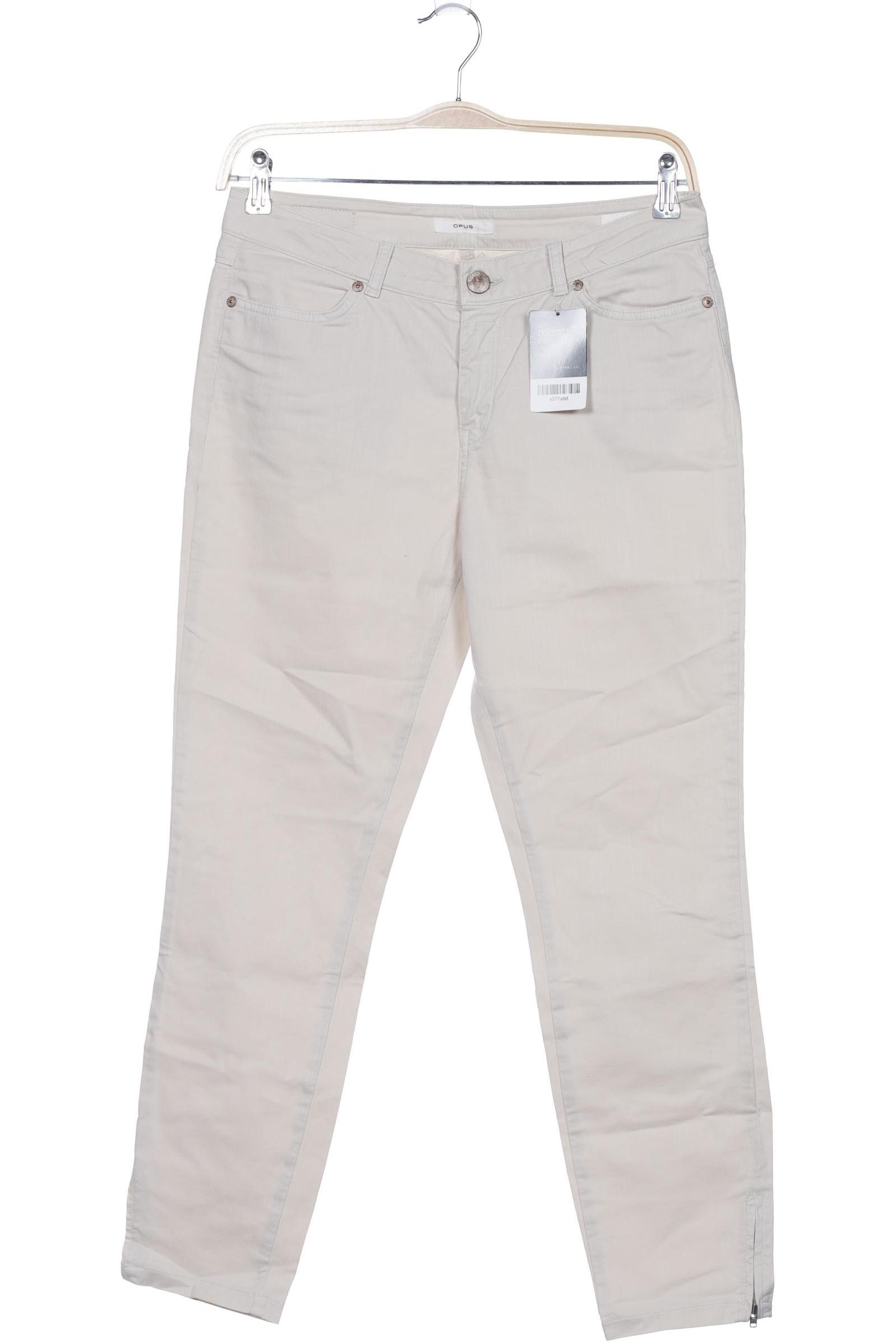 

Opus Damen Jeans, beige, Gr. 38