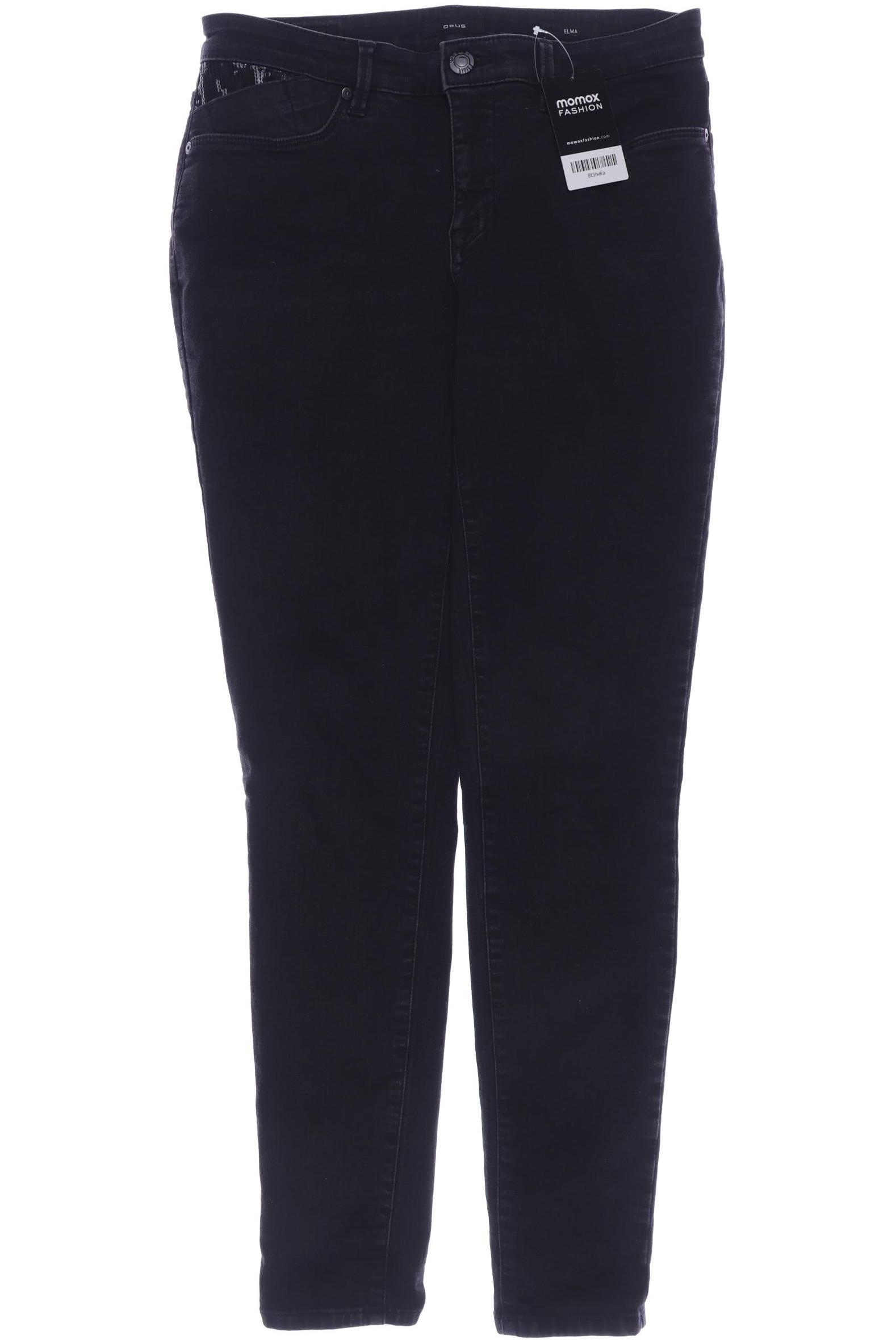 

Opus Damen Jeans, schwarz, Gr. 38