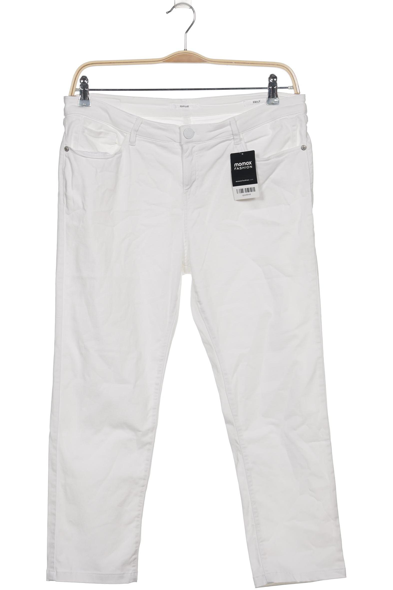 

Opus Damen Jeans, weiß, Gr. 44