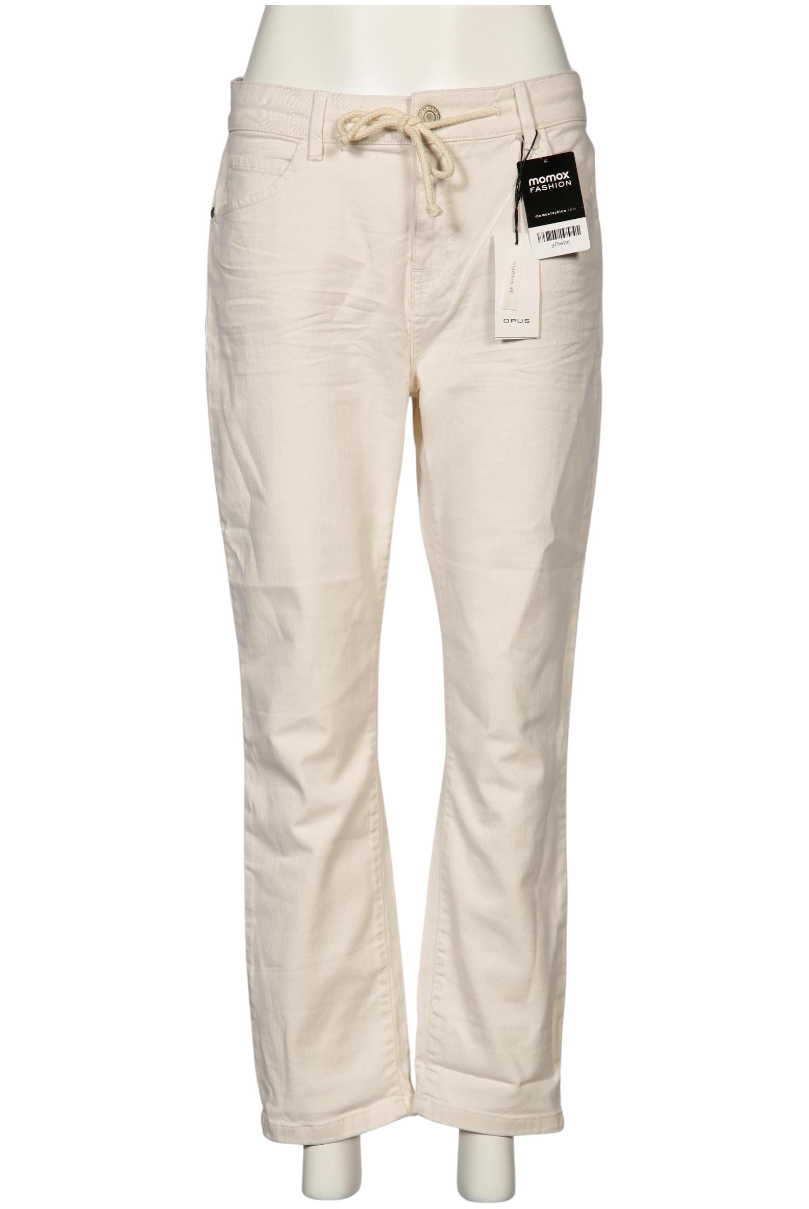 

Opus Damen Jeans, cremeweiß, Gr. 40