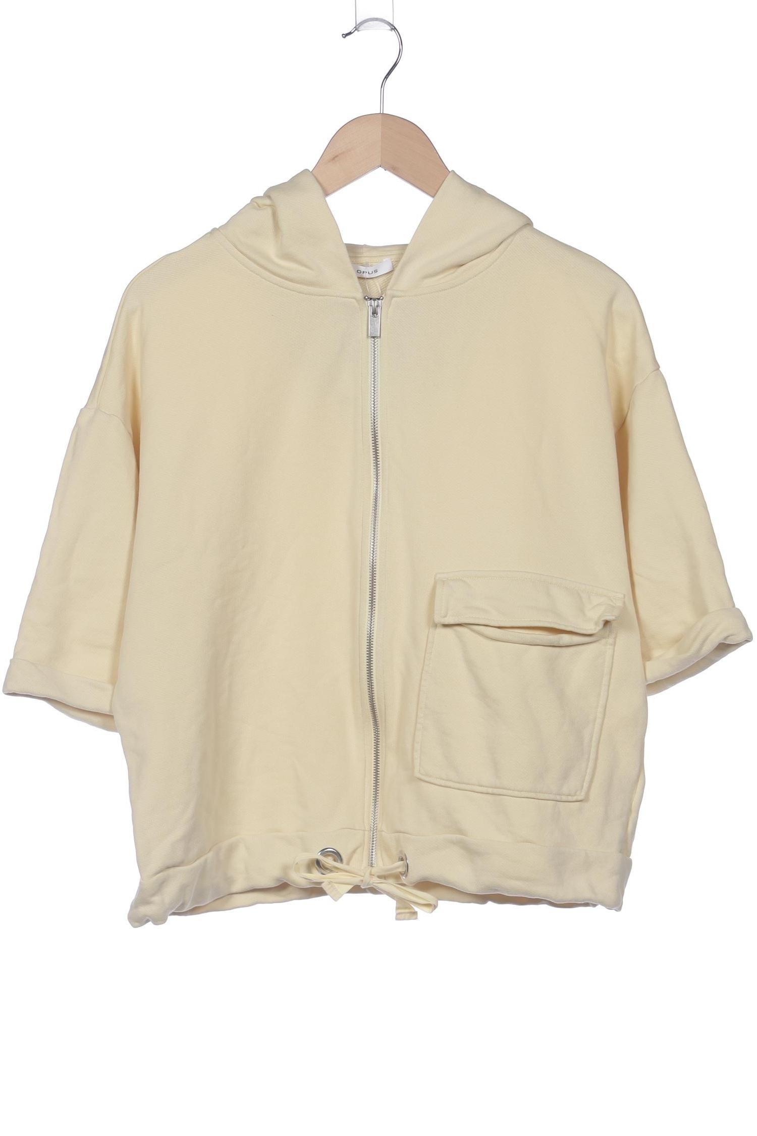 

Opus Damen Kapuzenpullover, gelb, Gr. 40