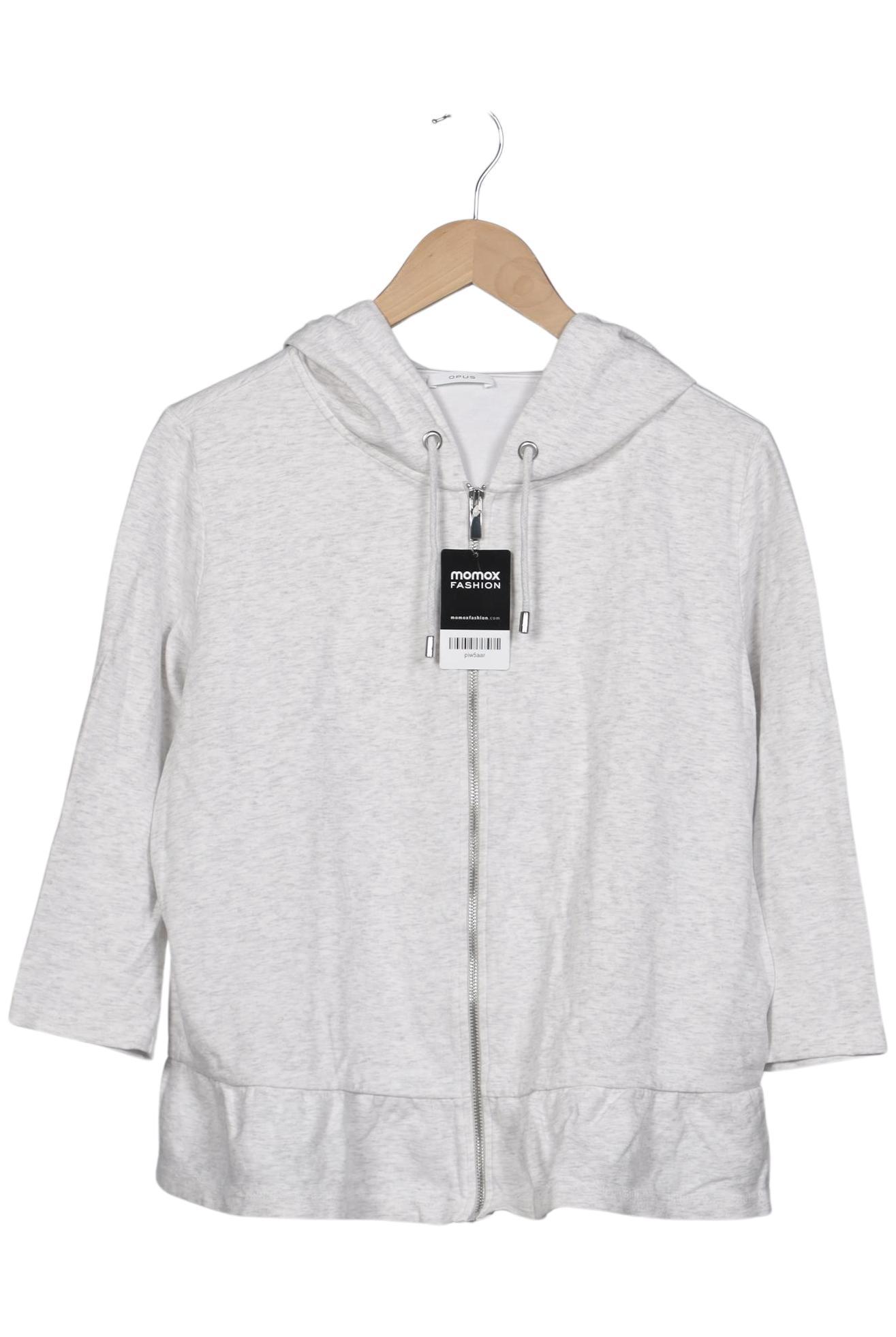 

Opus Damen Kapuzenpullover, grau, Gr. 42