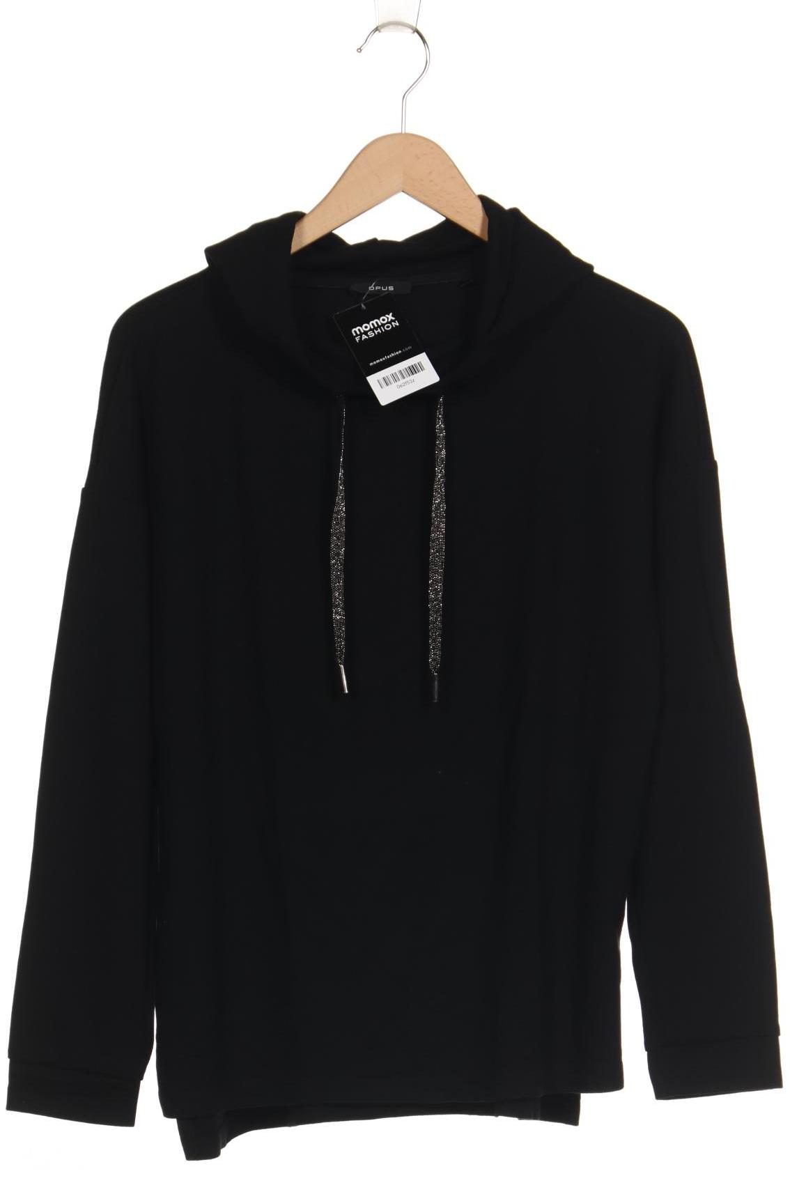 

Opus Damen Kapuzenpullover, schwarz, Gr. 40