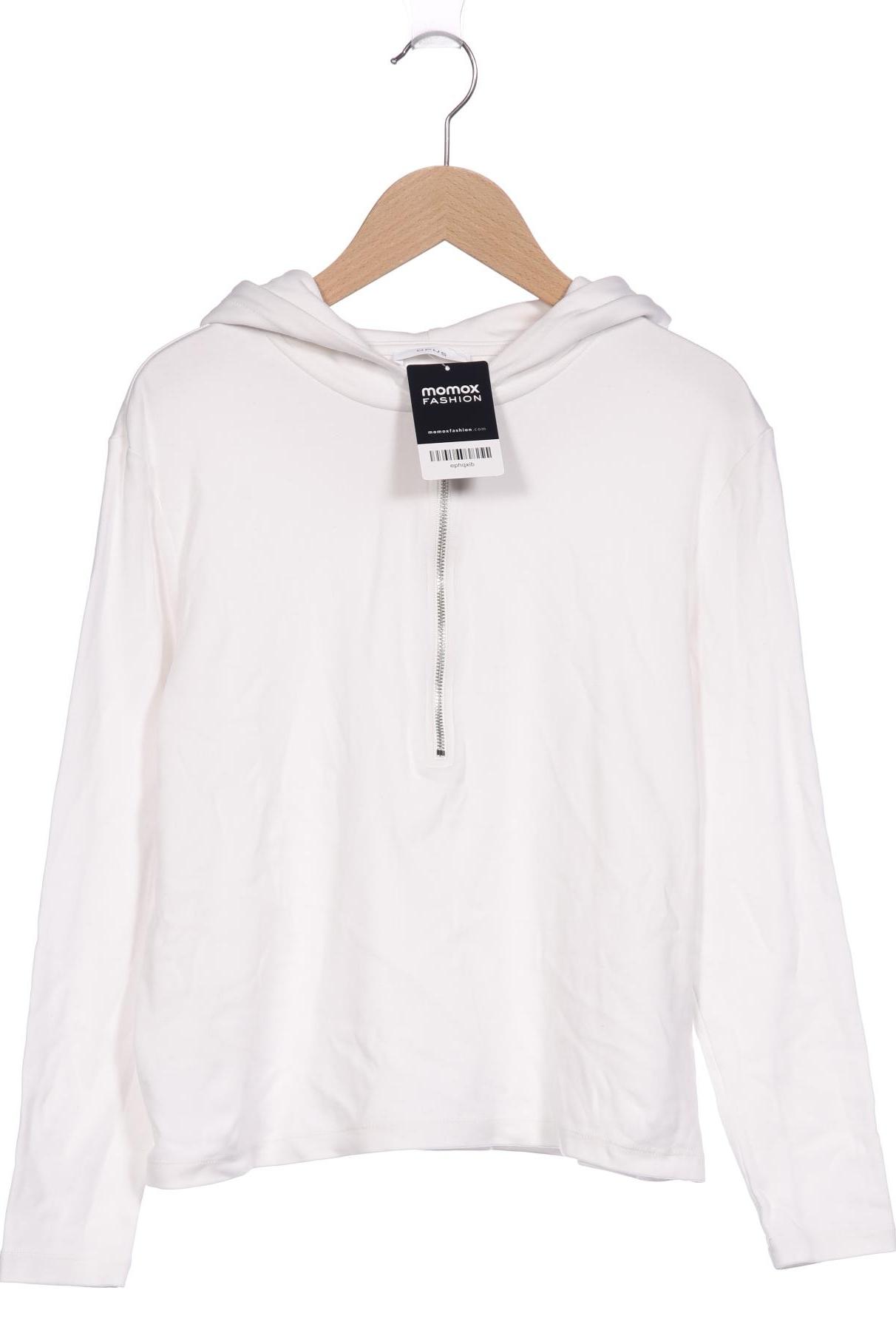 

Opus Damen Kapuzenpullover, weiß, Gr. 36