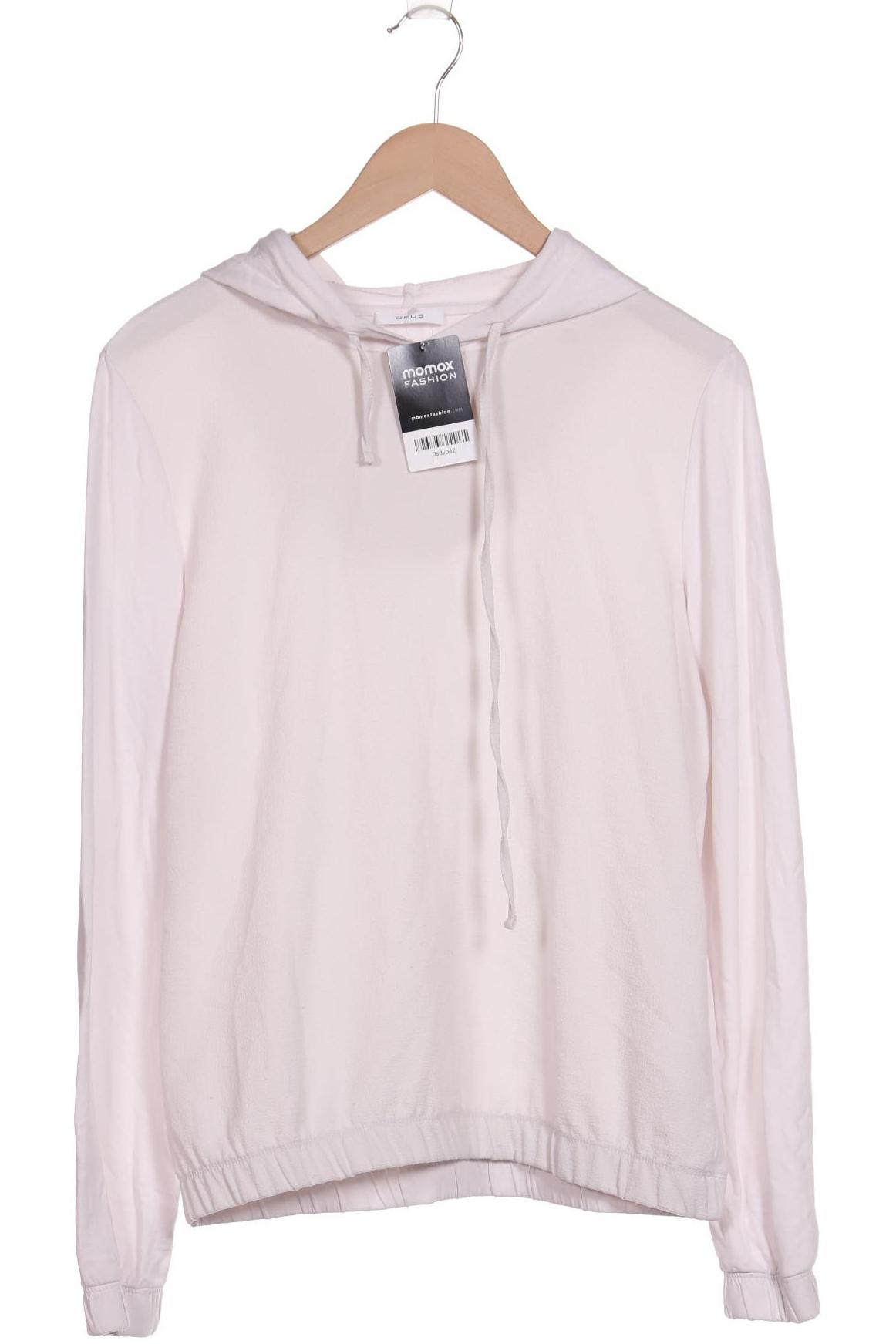 

Opus Damen Kapuzenpullover, weiß, Gr. 38