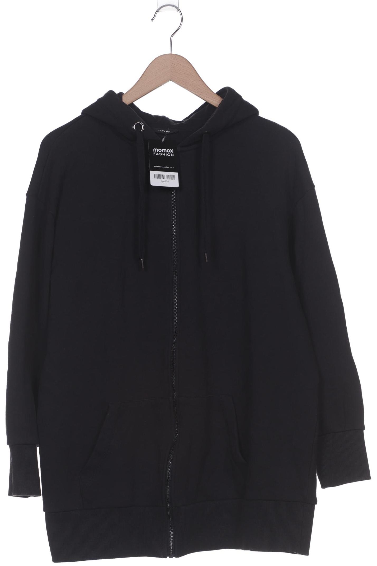 

Opus Damen Kapuzenpullover, schwarz, Gr. 42