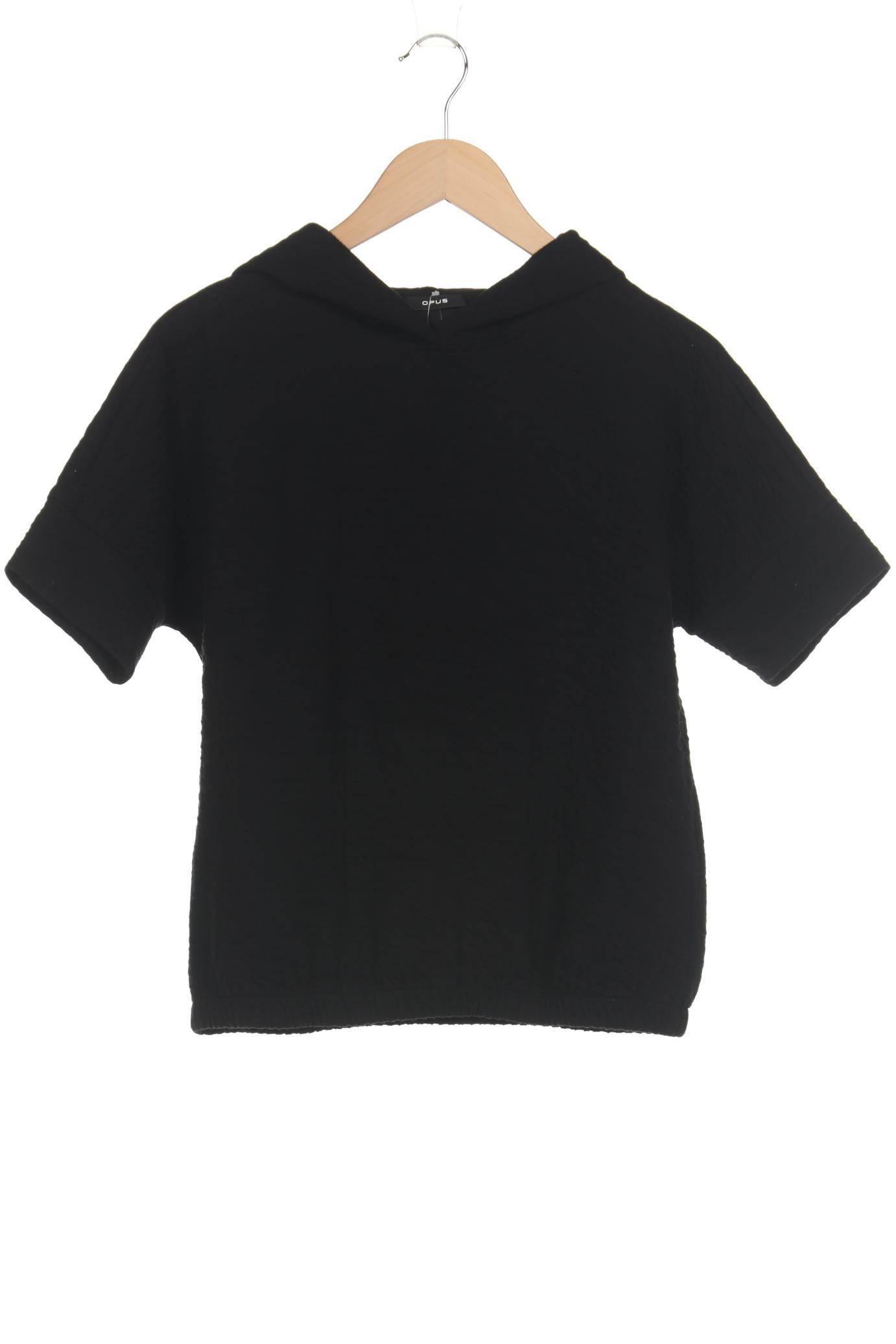 

Opus Damen Kapuzenpullover, schwarz, Gr. 36