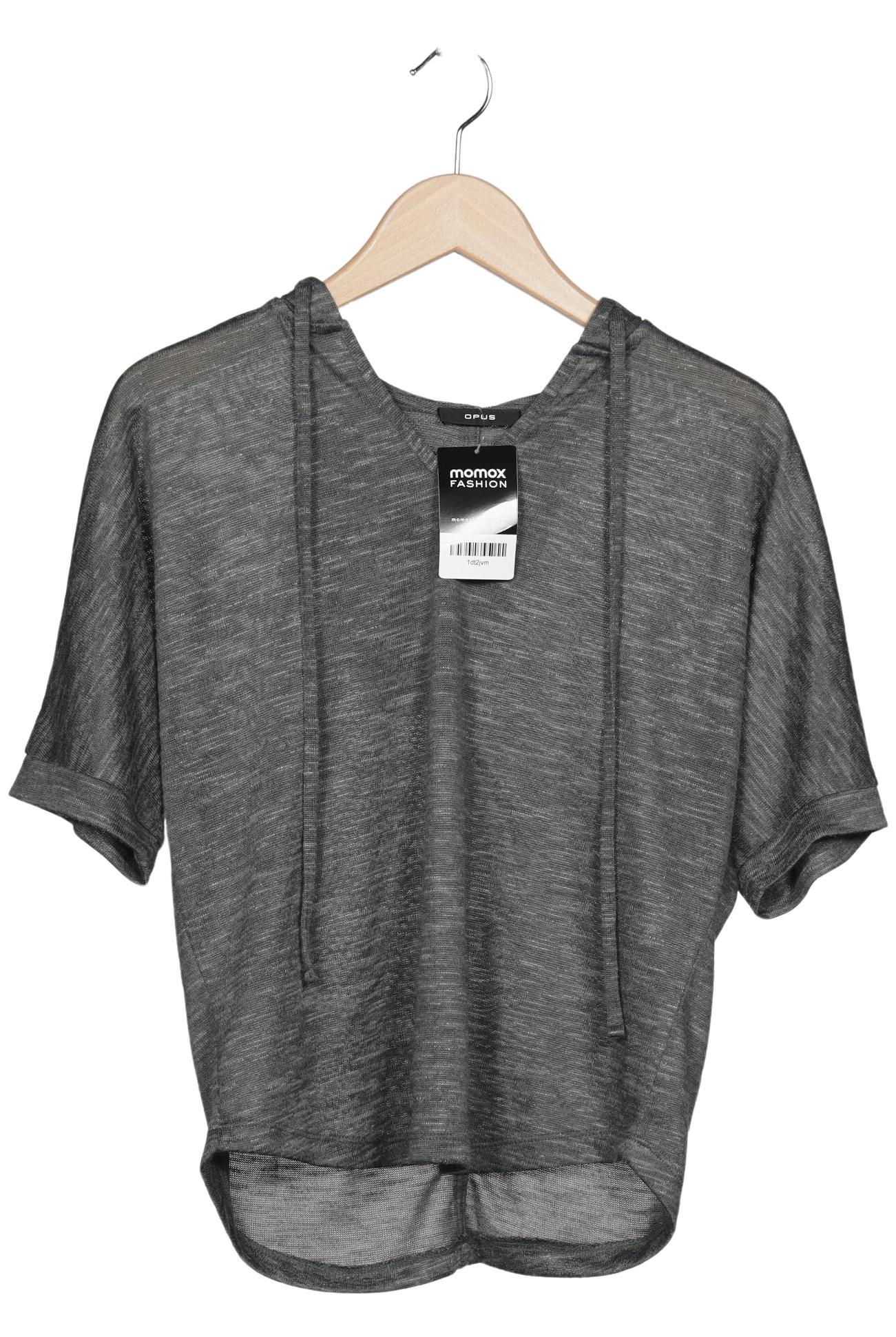 

Opus Damen Kapuzenpullover, grau, Gr. 36
