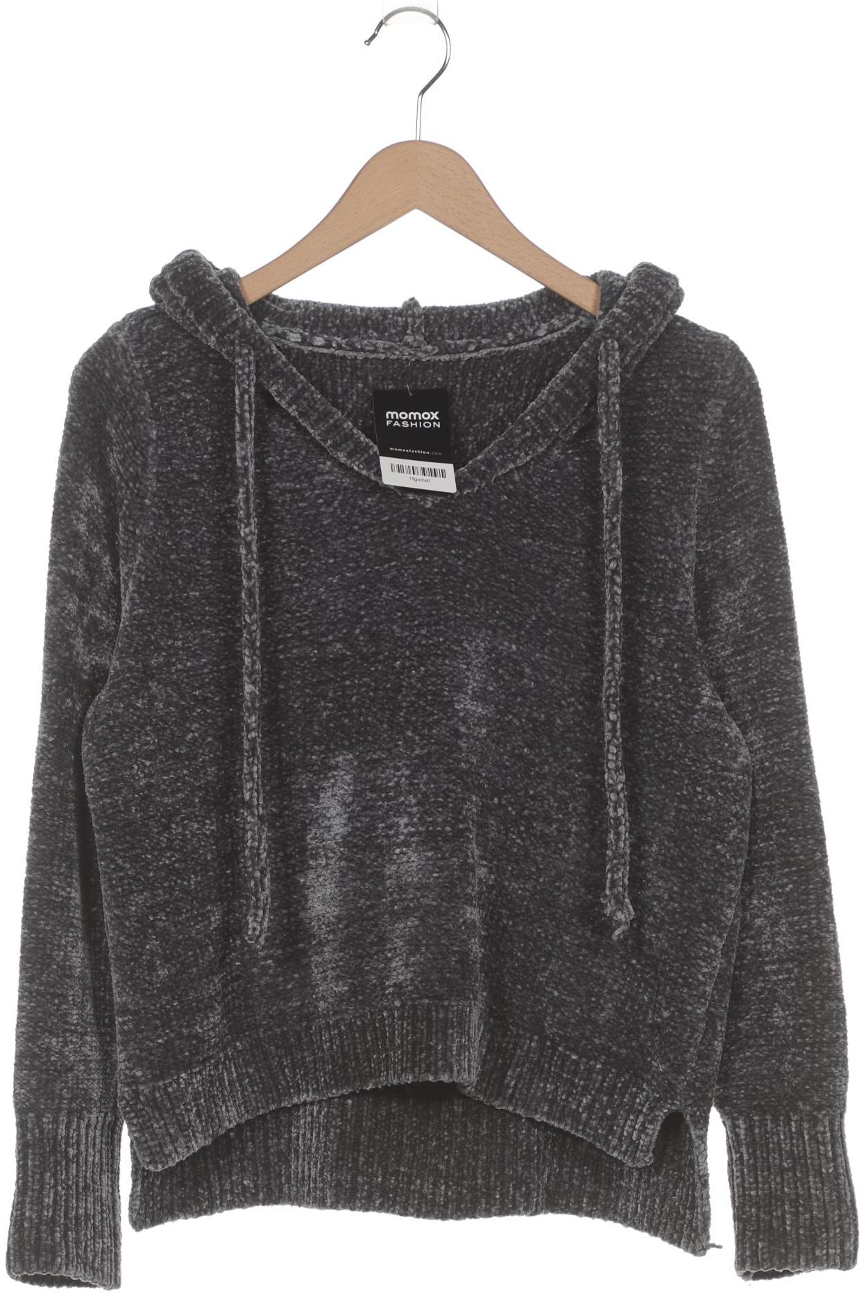 

Opus Damen Kapuzenpullover, grau, Gr. 38