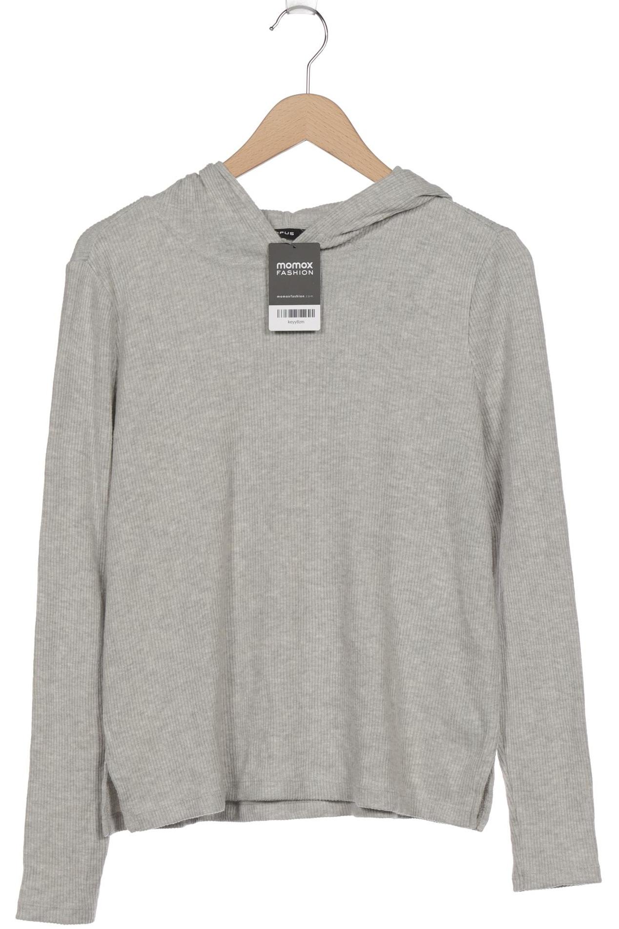

Opus Damen Kapuzenpullover, grau, Gr. 38