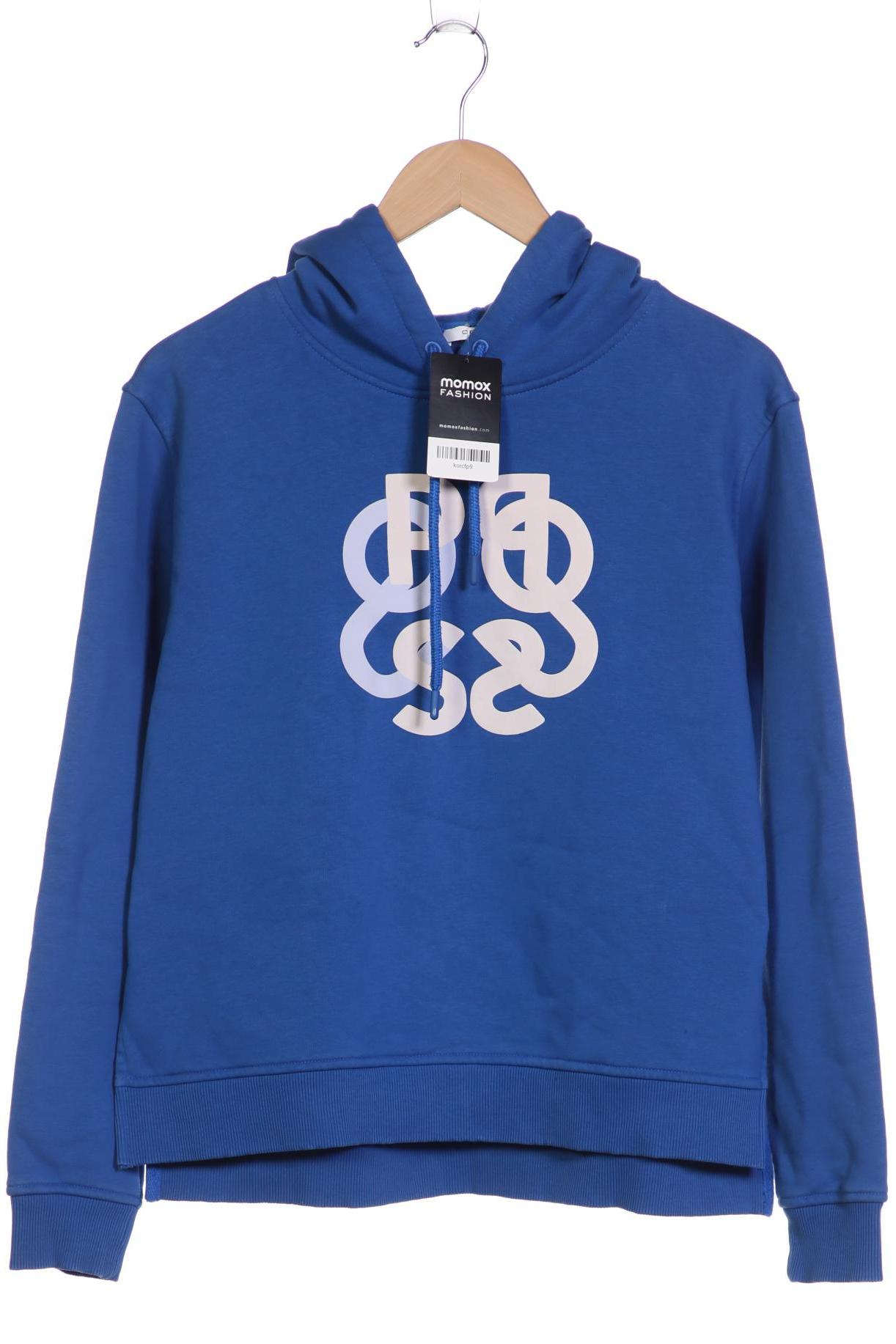 

Opus Damen Kapuzenpullover, blau, Gr. 38
