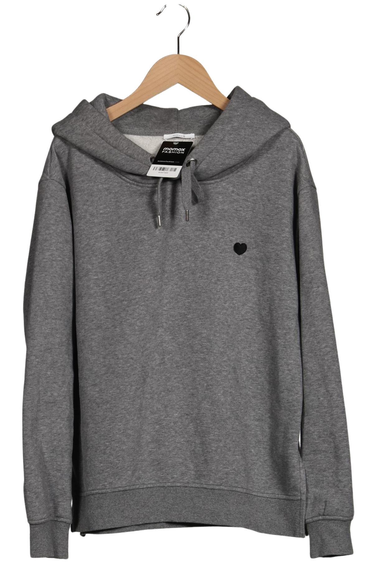

Opus Damen Kapuzenpullover, grau, Gr. 40