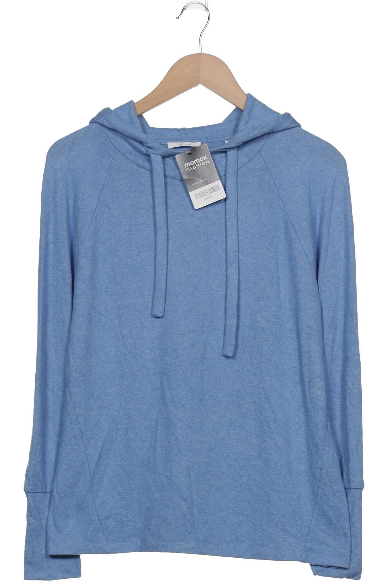 

Opus Damen Kapuzenpullover, blau, Gr. 36