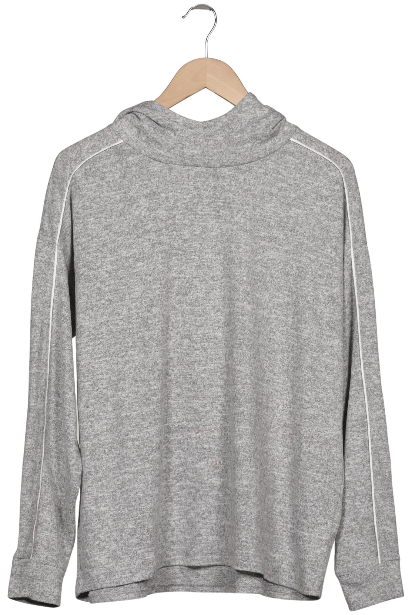 

Opus Damen Kapuzenpullover, grau, Gr. 44