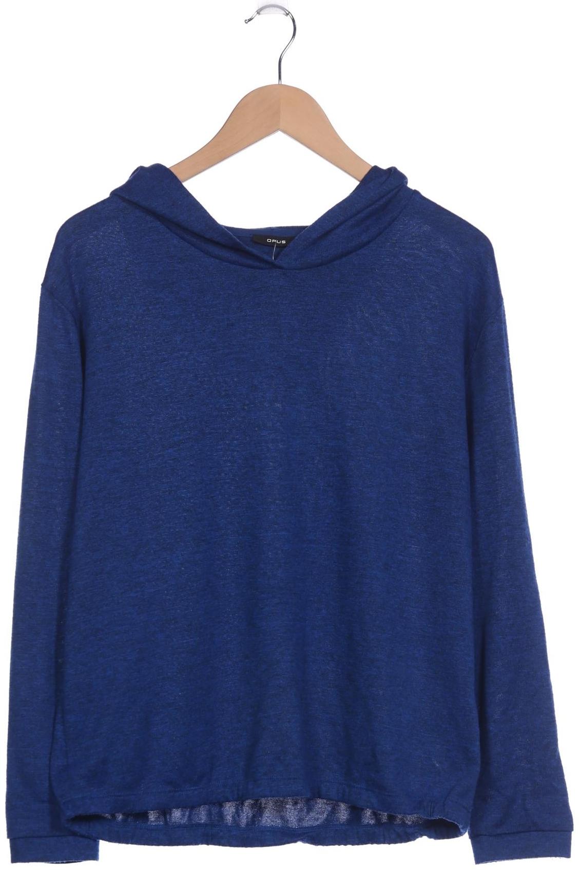 

Opus Damen Kapuzenpullover, blau, Gr. 42