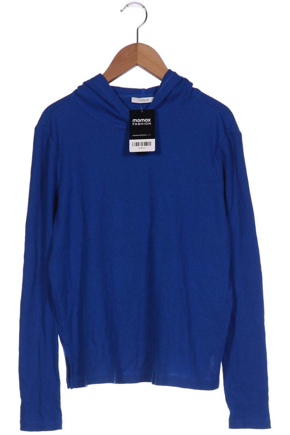 

Opus Damen Kapuzenpullover, blau, Gr. 36