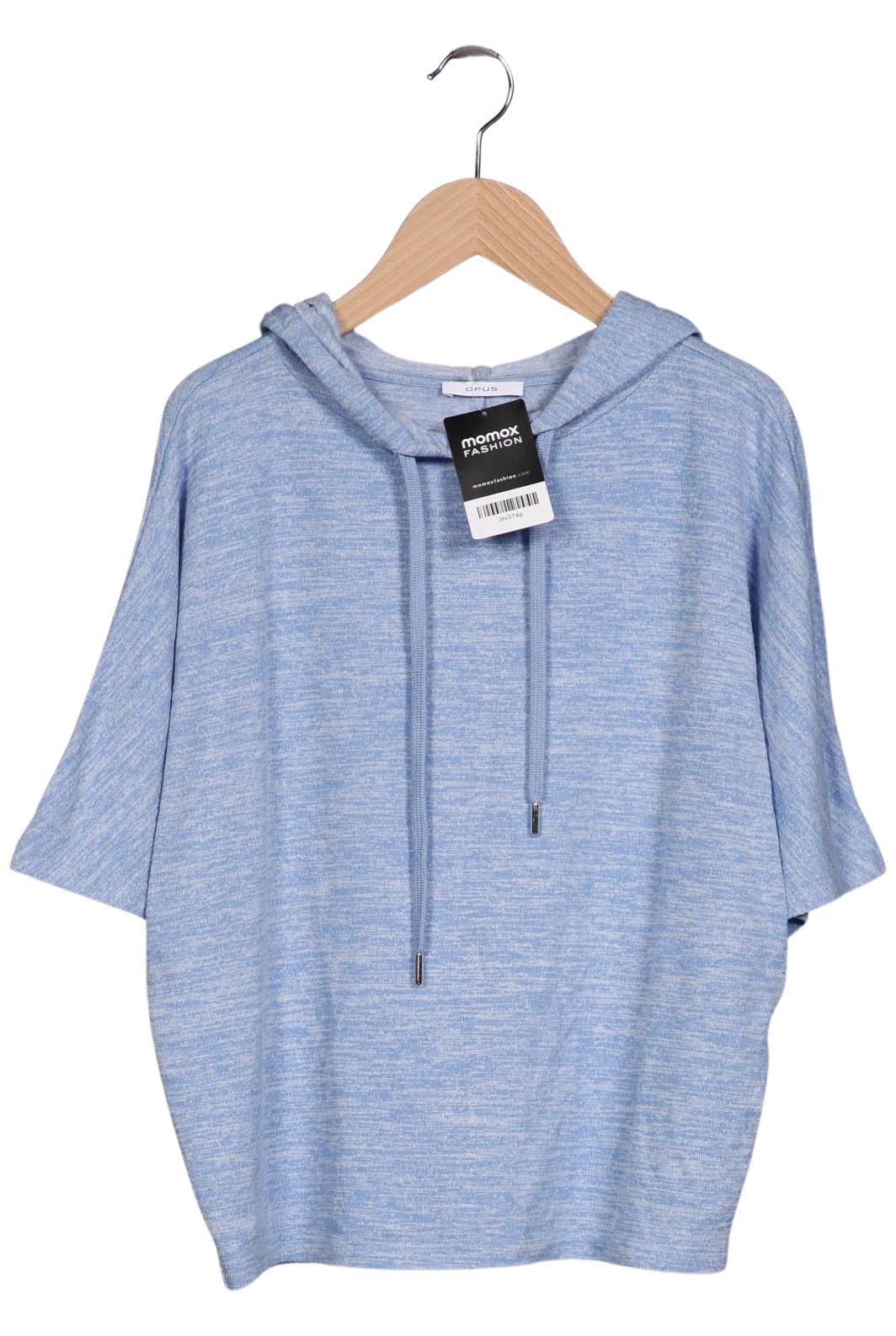 

Opus Damen Kapuzenpullover, hellblau, Gr. 36