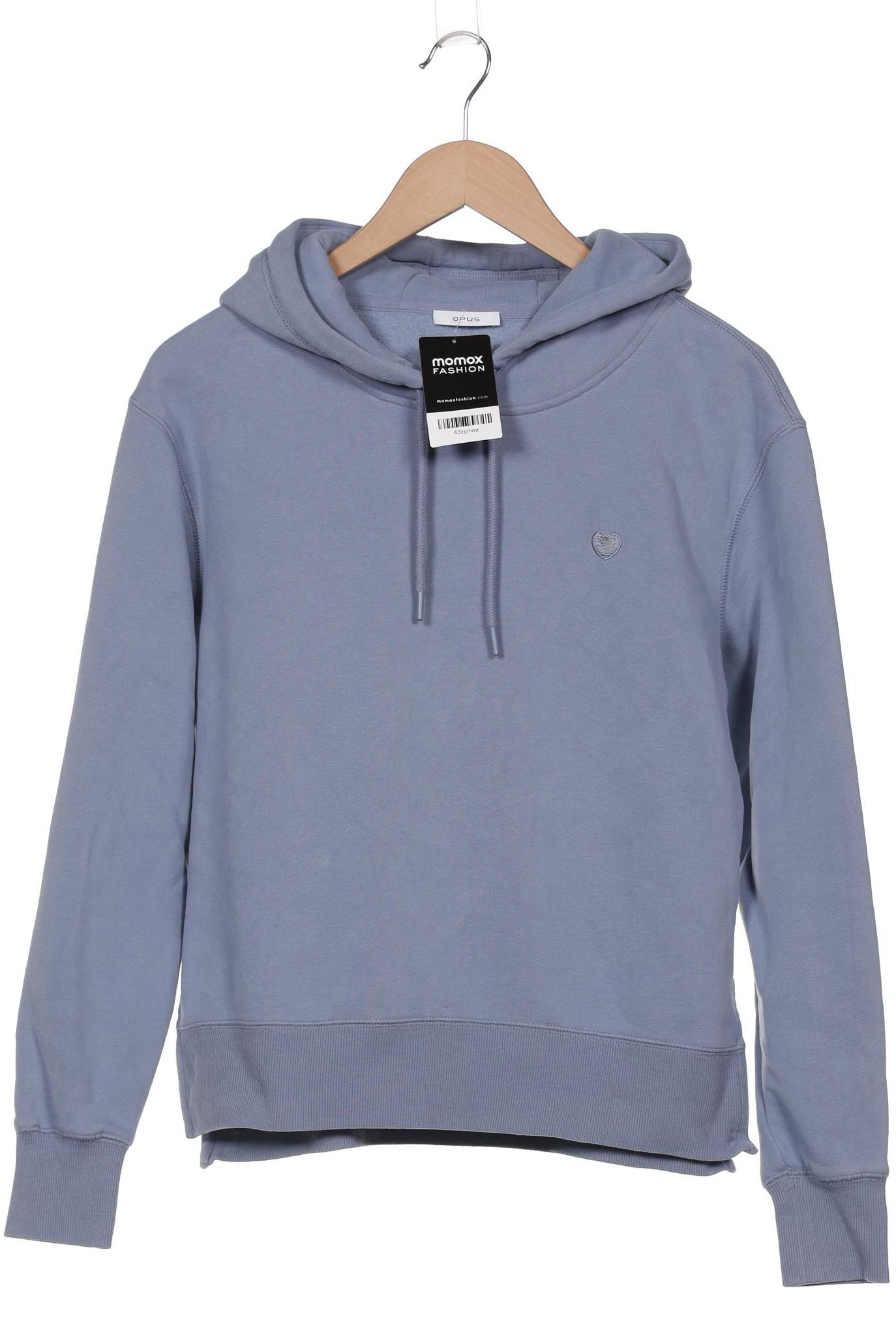 

Opus Damen Kapuzenpullover, blau, Gr. 36