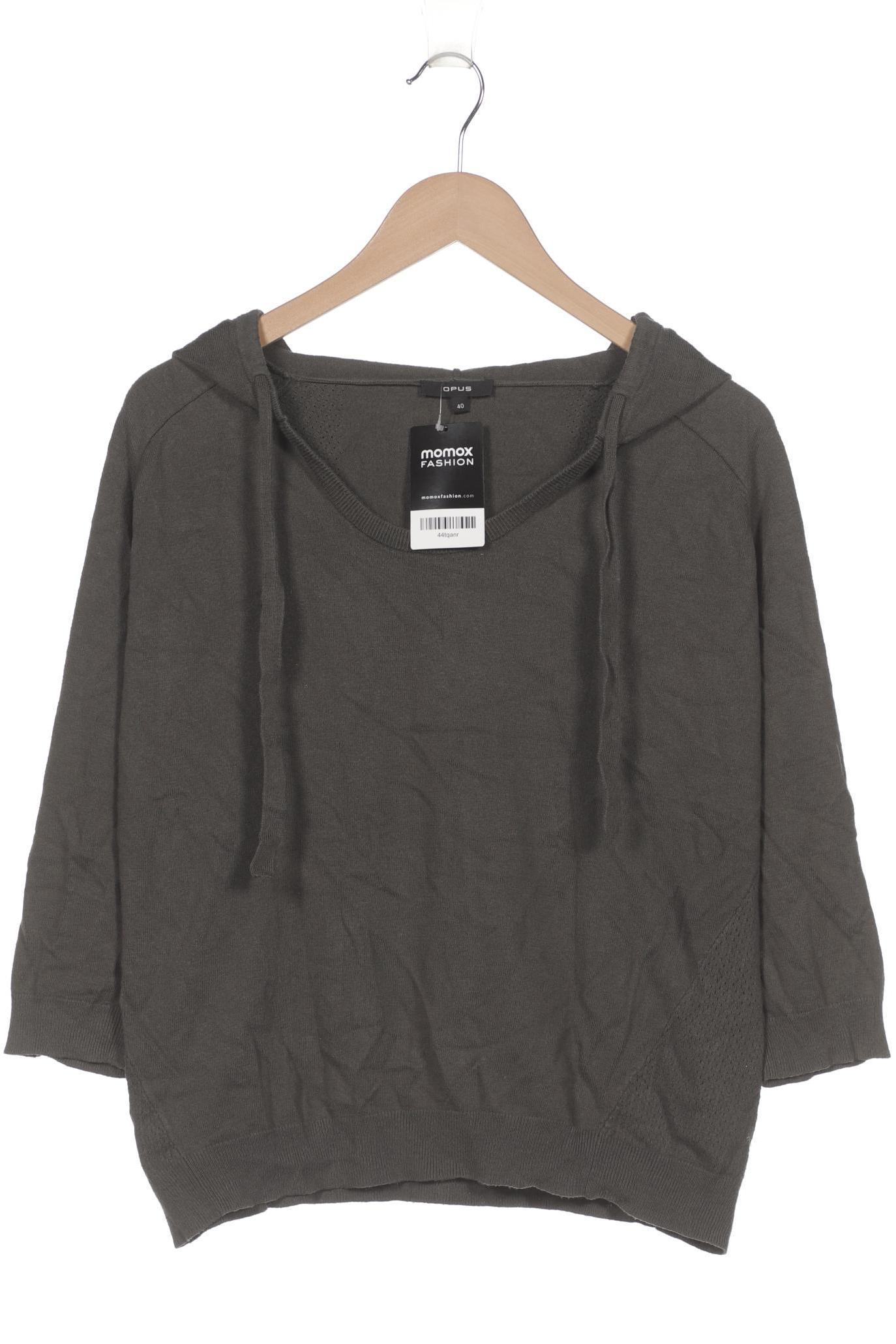 

Opus Damen Kapuzenpullover, grün, Gr. 40