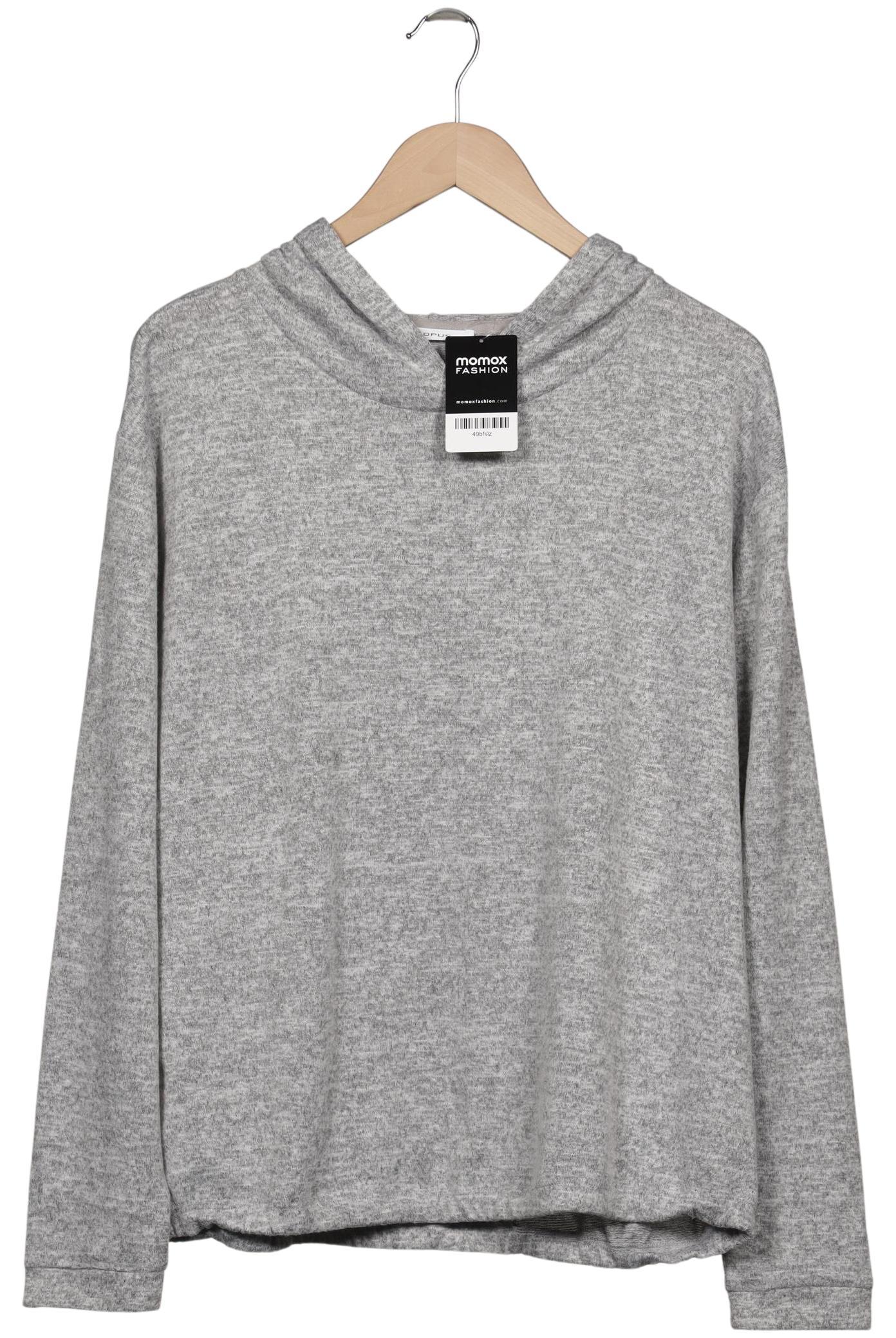 

Opus Damen Kapuzenpullover, grau, Gr. 44