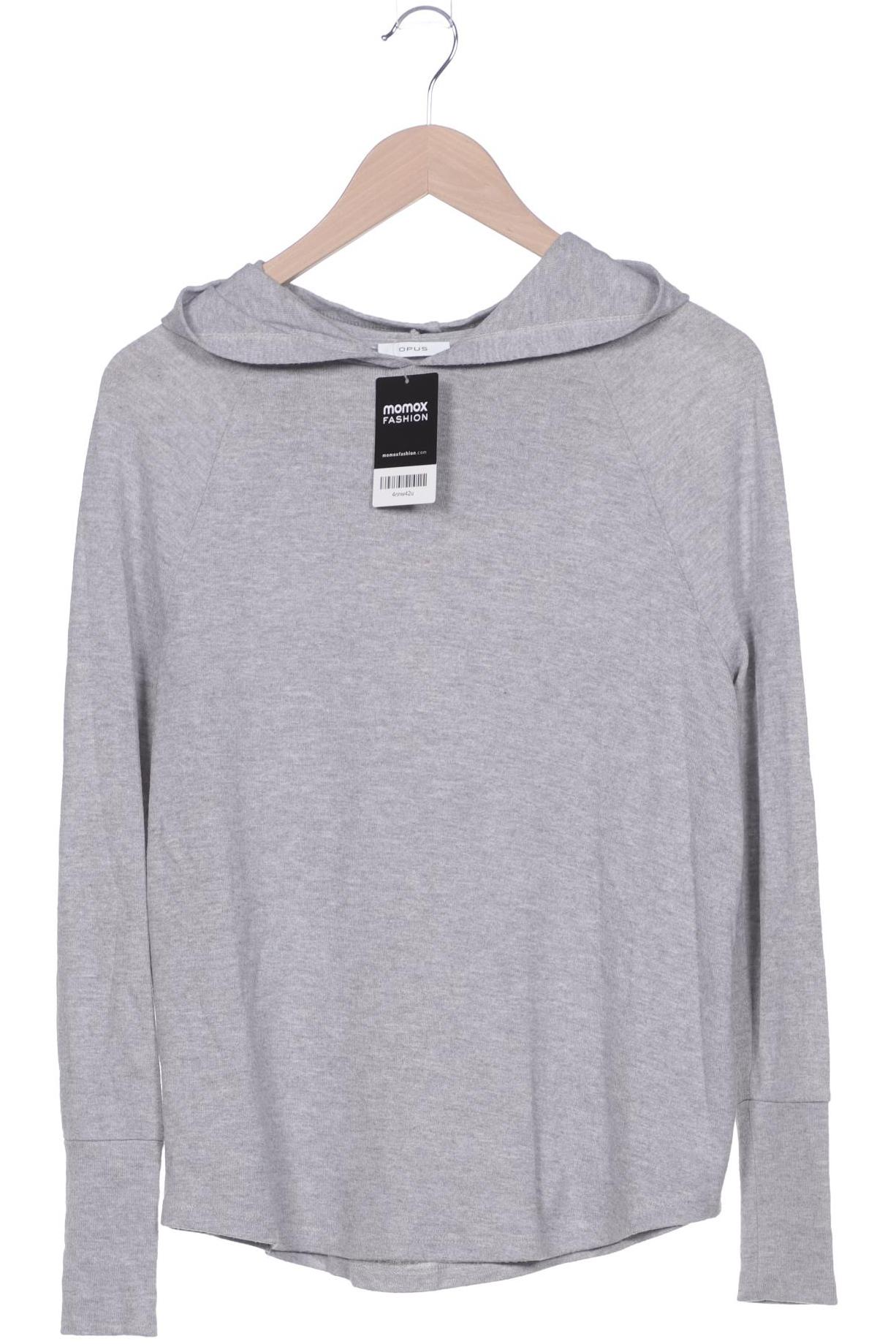 

Opus Damen Kapuzenpullover, grau, Gr. 36