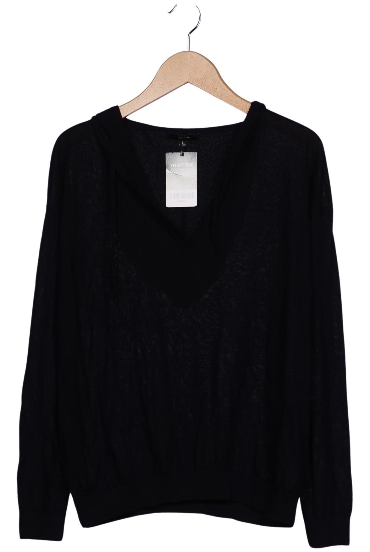 

Opus Damen Kapuzenpullover, schwarz, Gr. 40