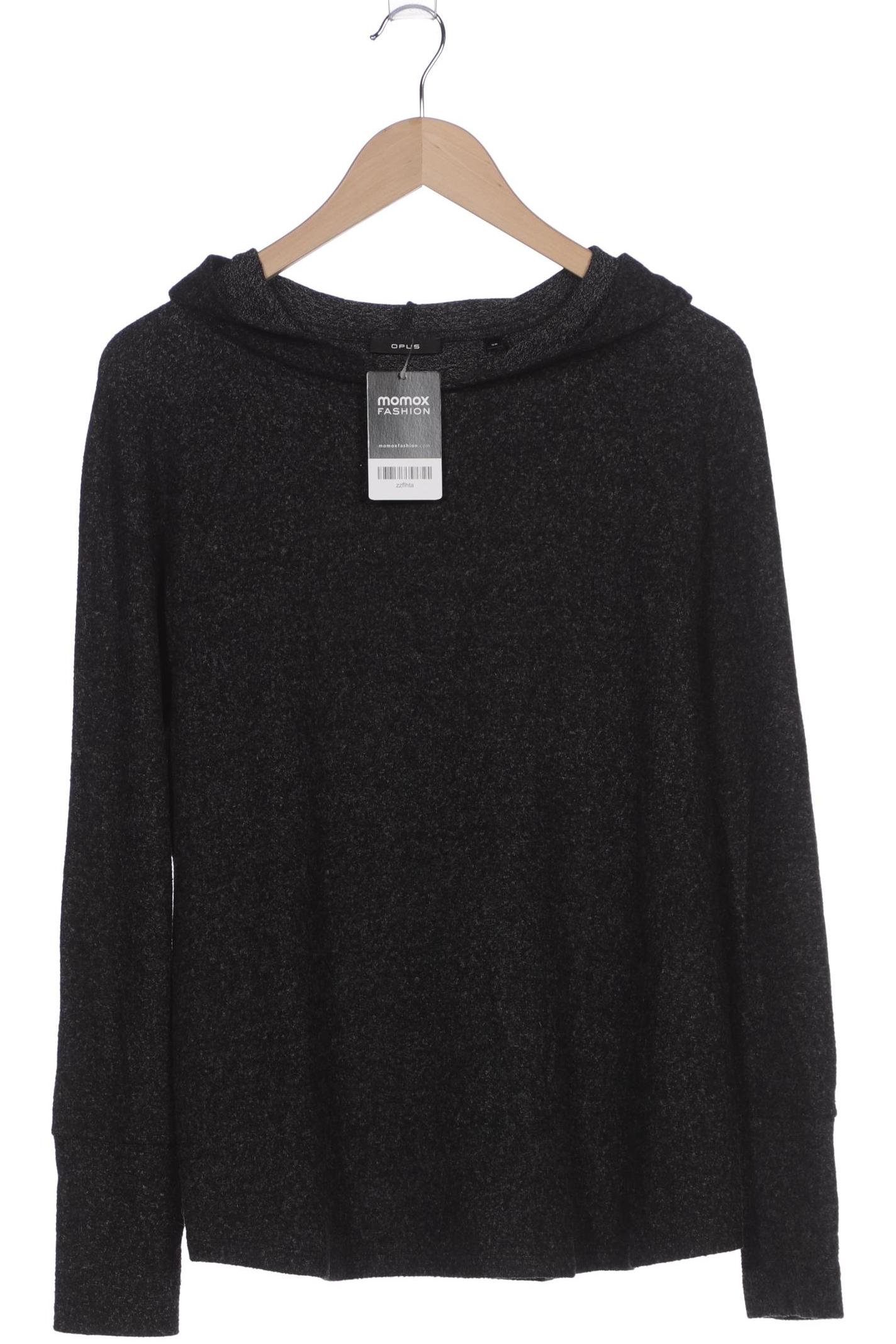 

Opus Damen Kapuzenpullover, grau, Gr. 38