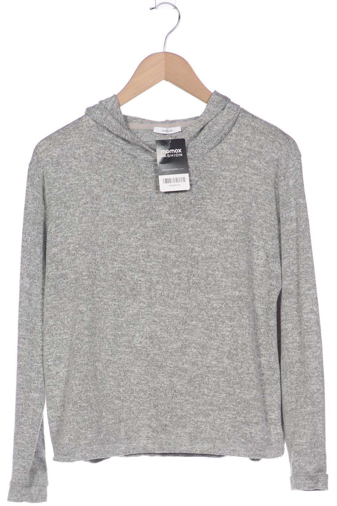 

Opus Damen Kapuzenpullover, grau, Gr. 38
