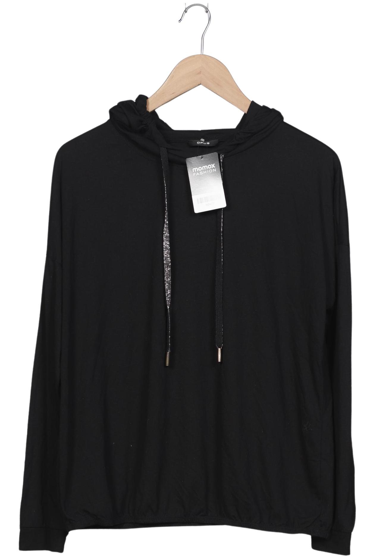 

Opus Damen Kapuzenpullover, schwarz, Gr. 42