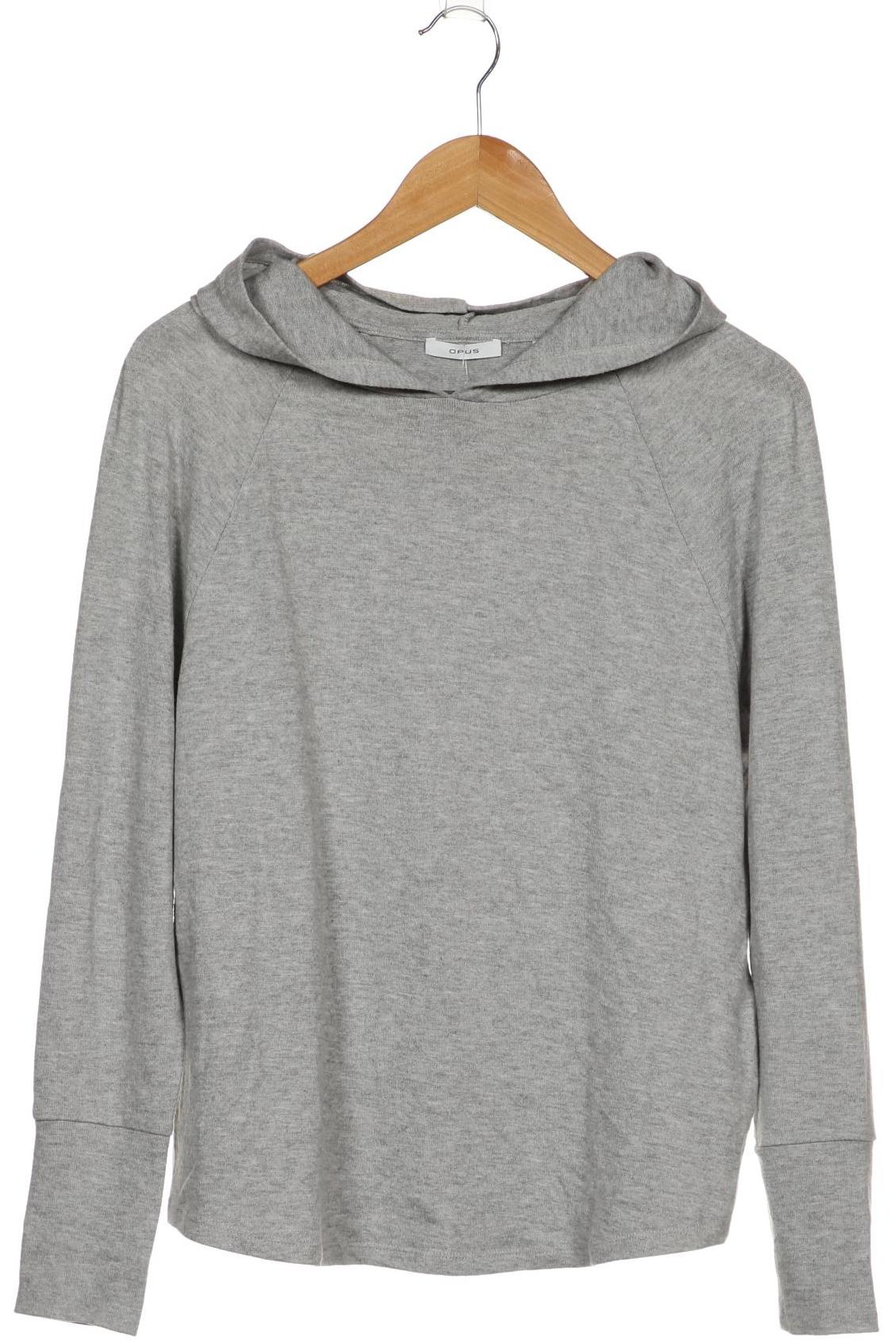 

Opus Damen Kapuzenpullover, grau, Gr. 36
