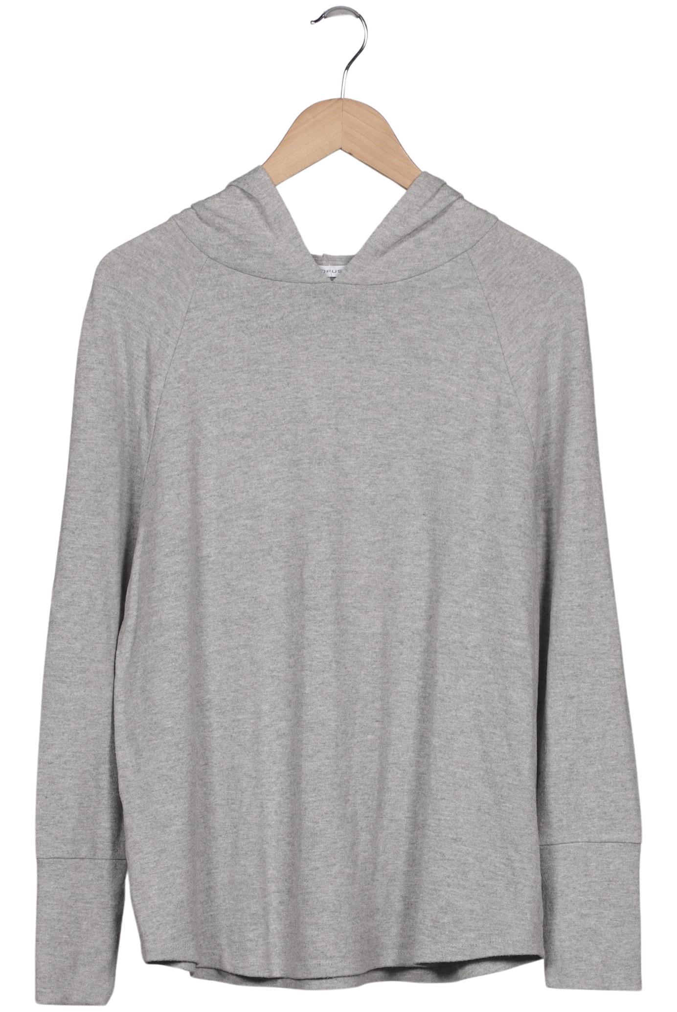 

Opus Damen Kapuzenpullover, grau, Gr. 40
