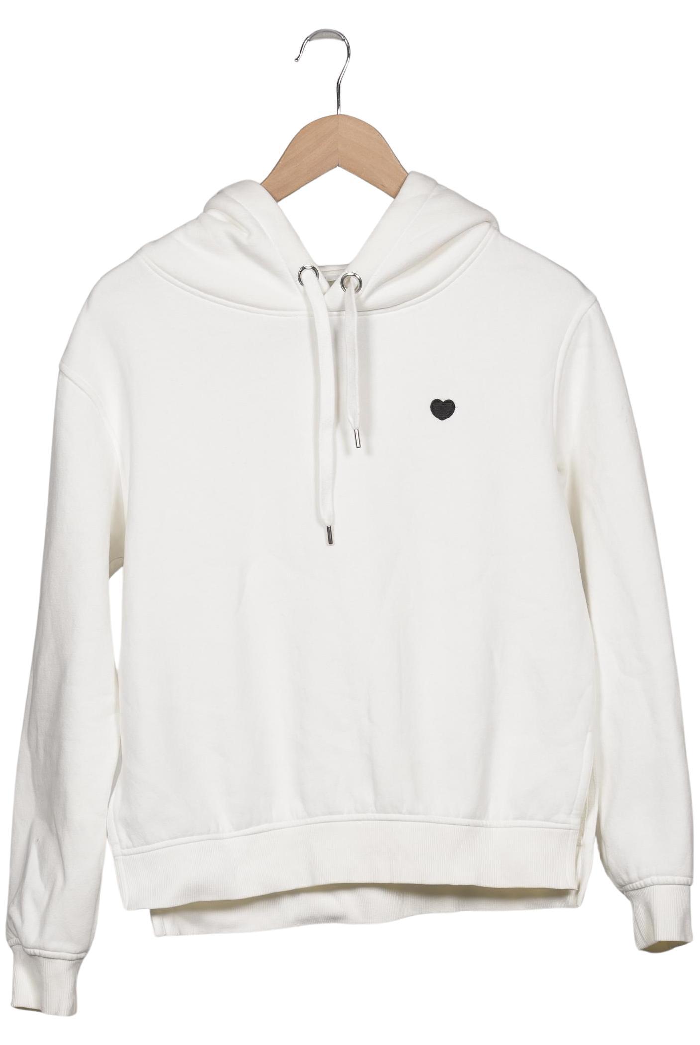 

Opus Damen Kapuzenpullover, weiß, Gr. 36