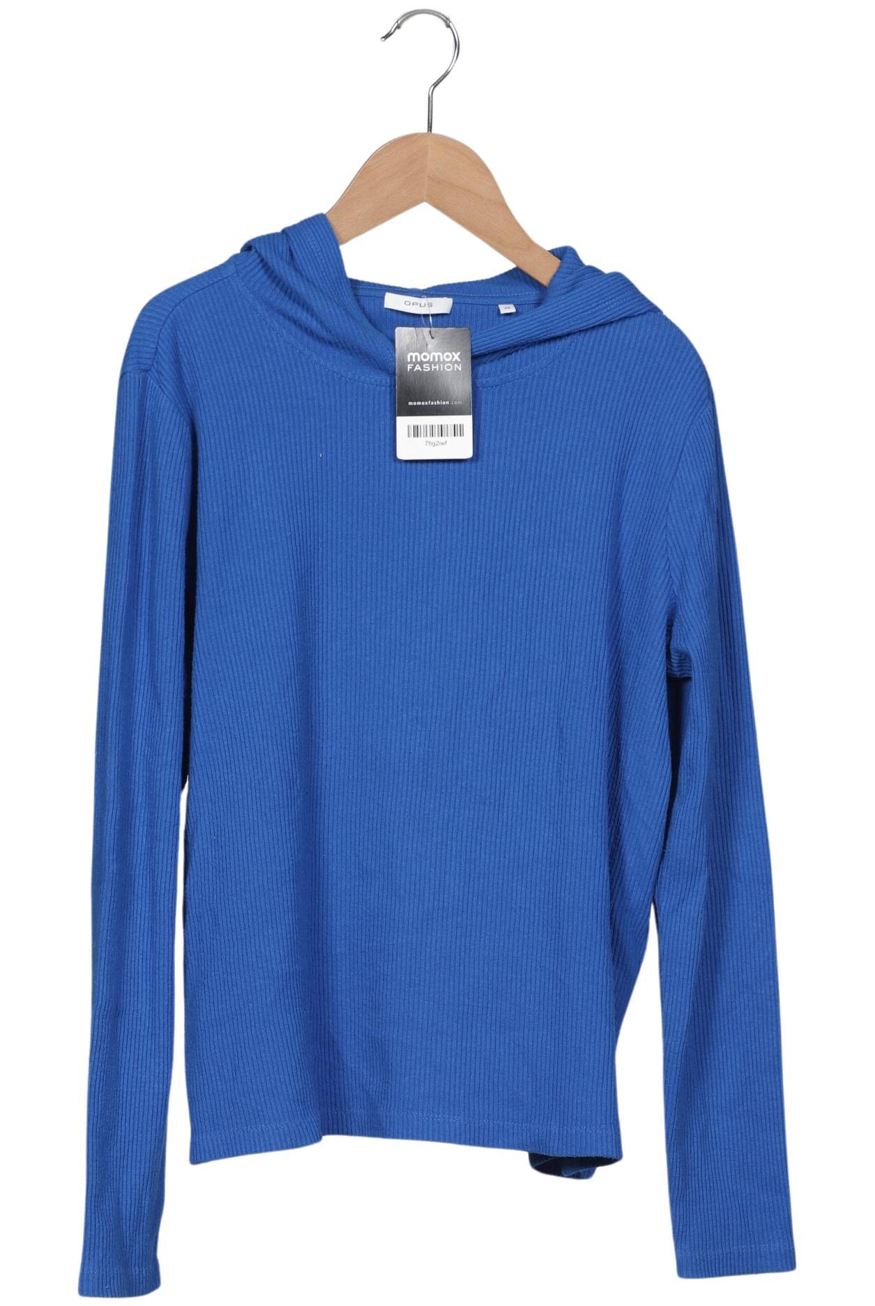 

Opus Damen Kapuzenpullover, blau, Gr. 38