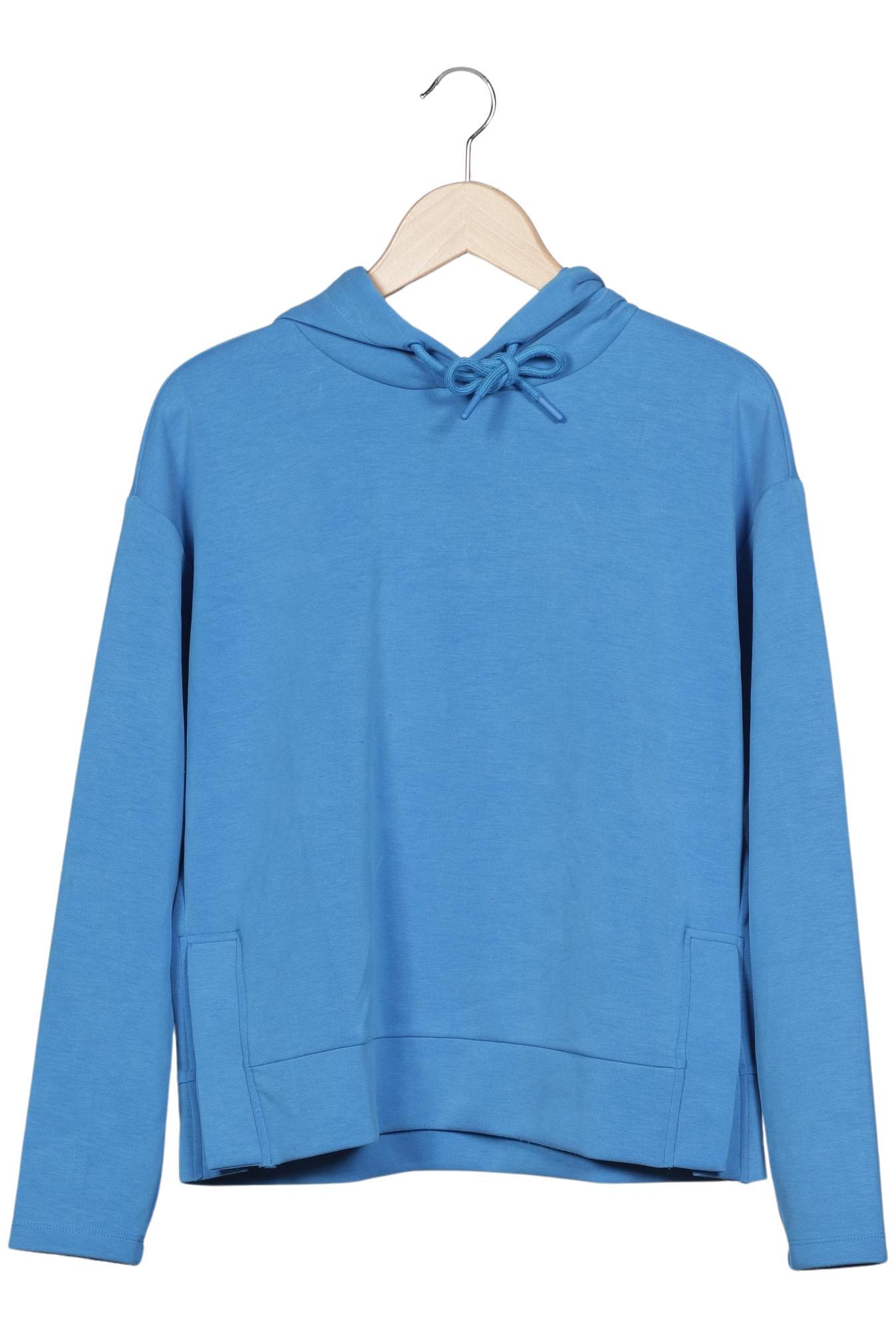 

Opus Damen Kapuzenpullover, blau, Gr. 36