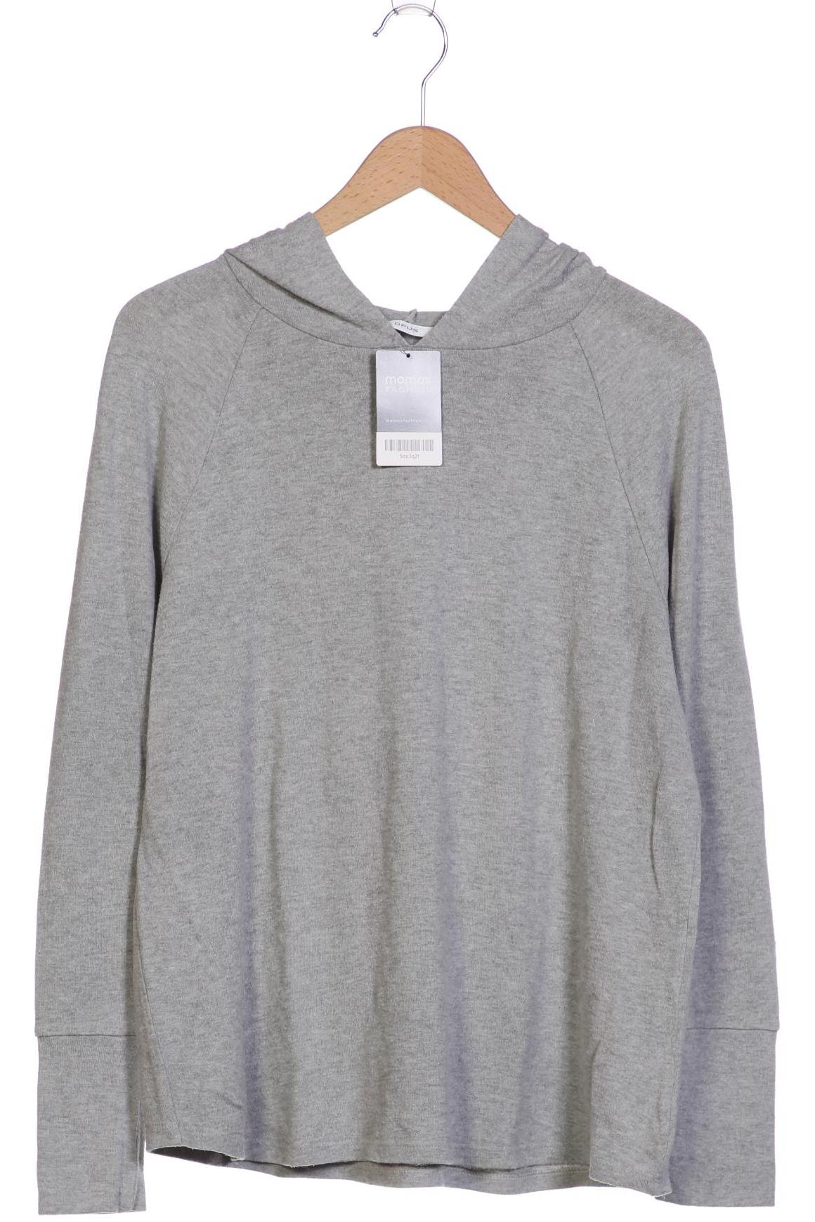 

Opus Damen Kapuzenpullover, grau, Gr. 40