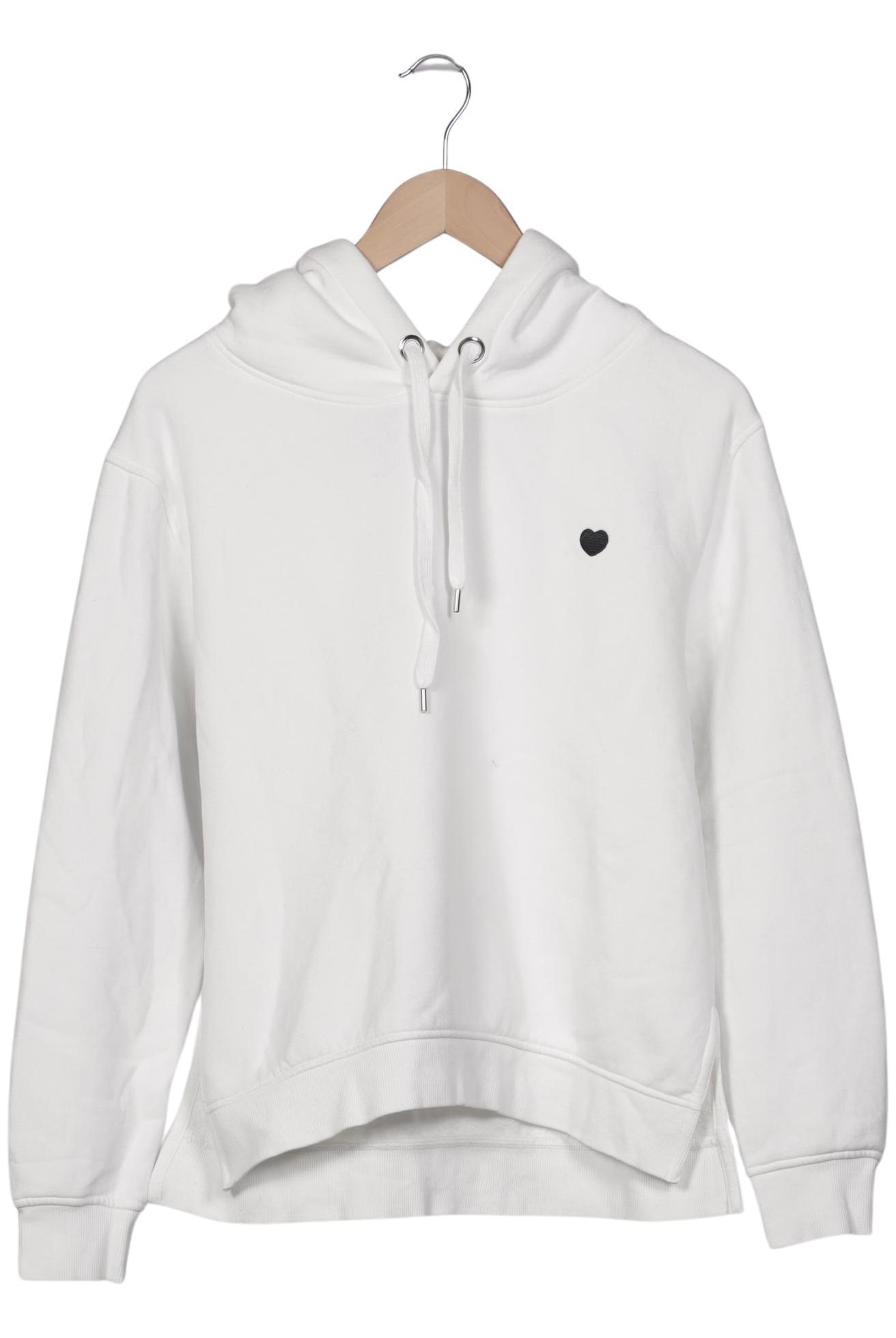 

Opus Damen Kapuzenpullover, weiß, Gr. 40