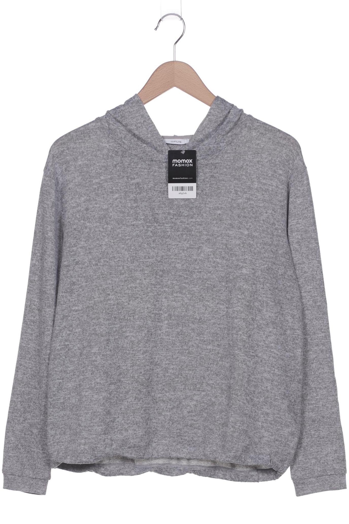 

Opus Damen Kapuzenpullover, grau, Gr. 40