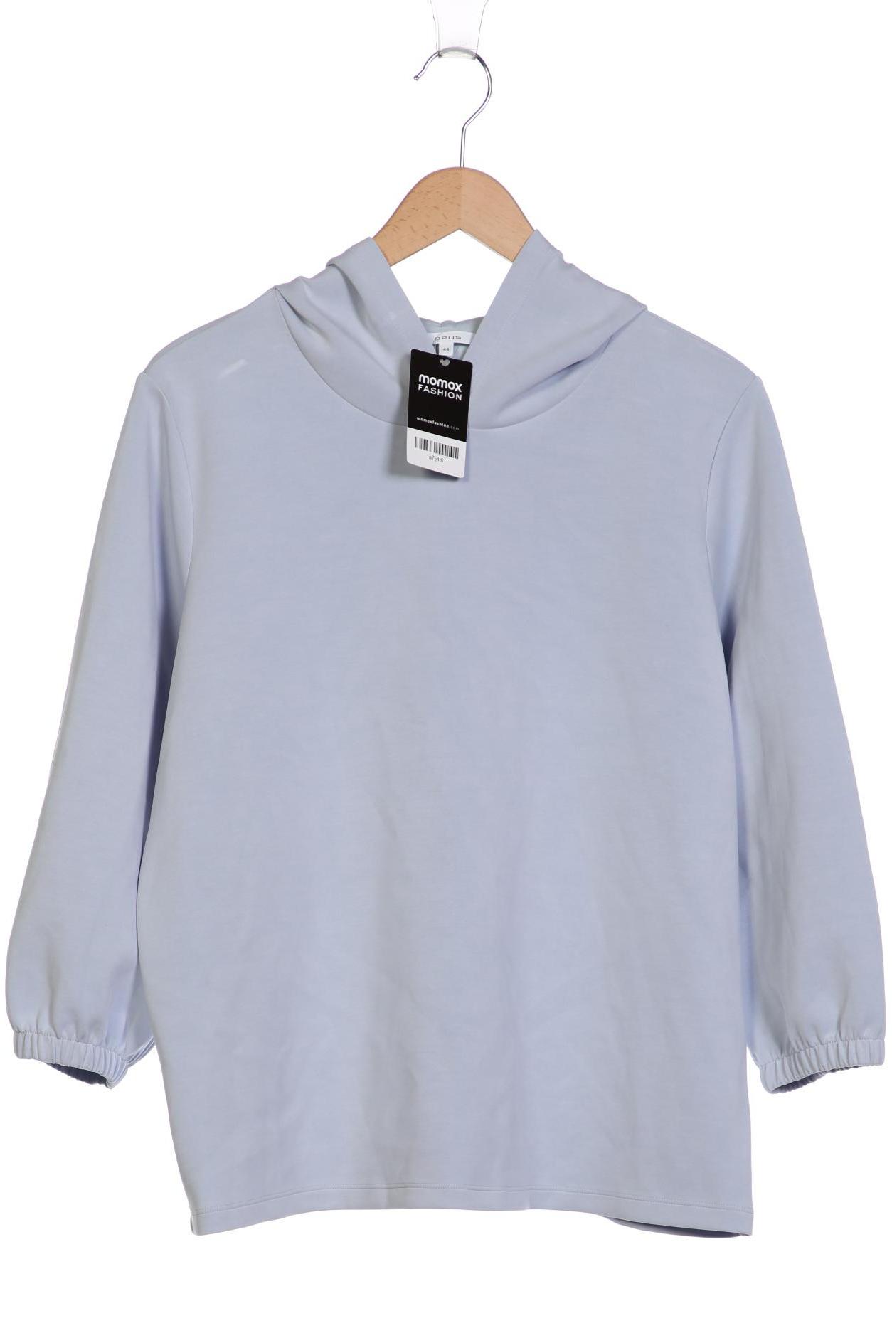 

Opus Damen Kapuzenpullover, hellblau, Gr. 44