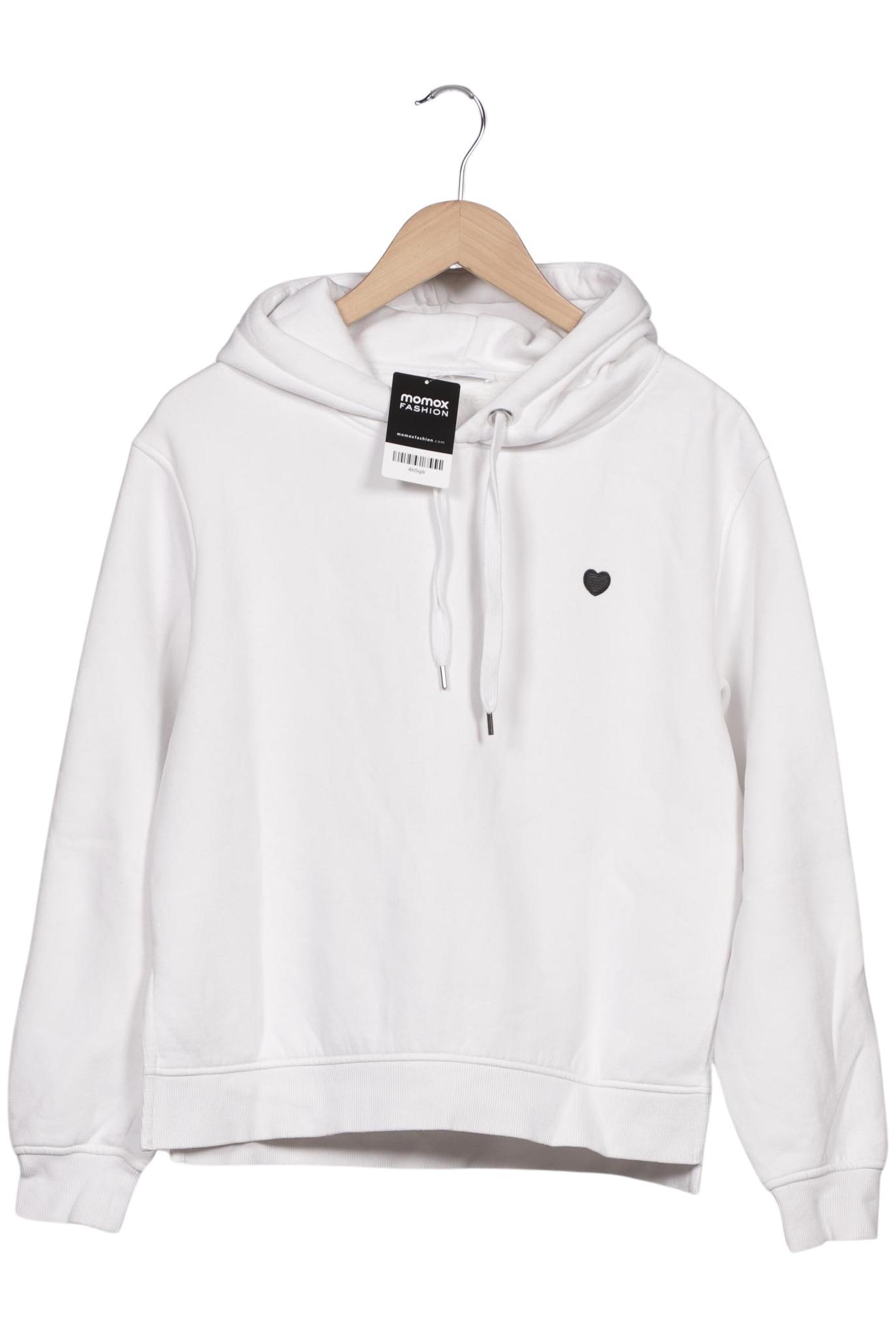 

Opus Damen Kapuzenpullover, weiß, Gr. 38