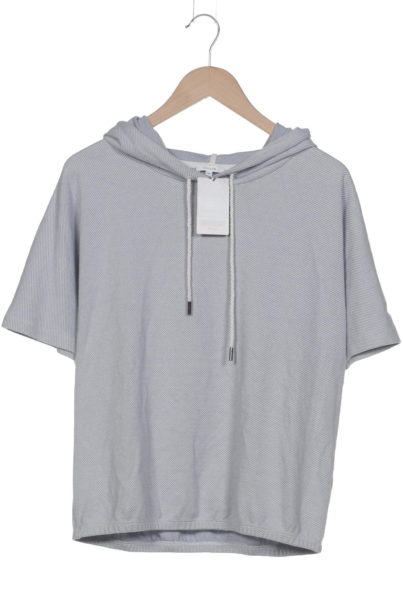 

Opus Damen Kapuzenpullover, hellblau, Gr. 40