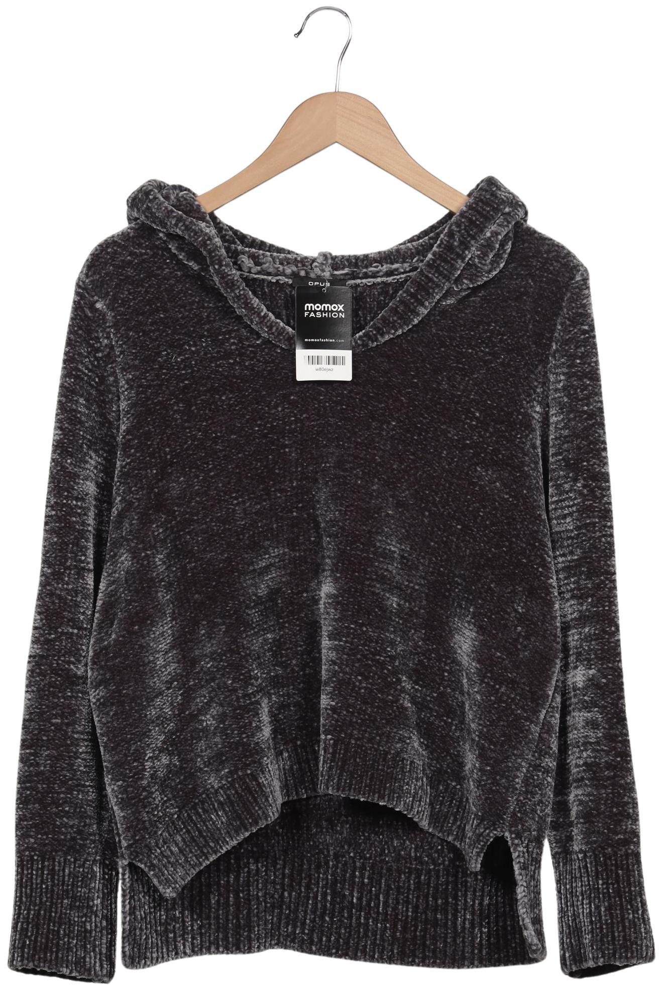 

Opus Damen Kapuzenpullover, grau, Gr. 42