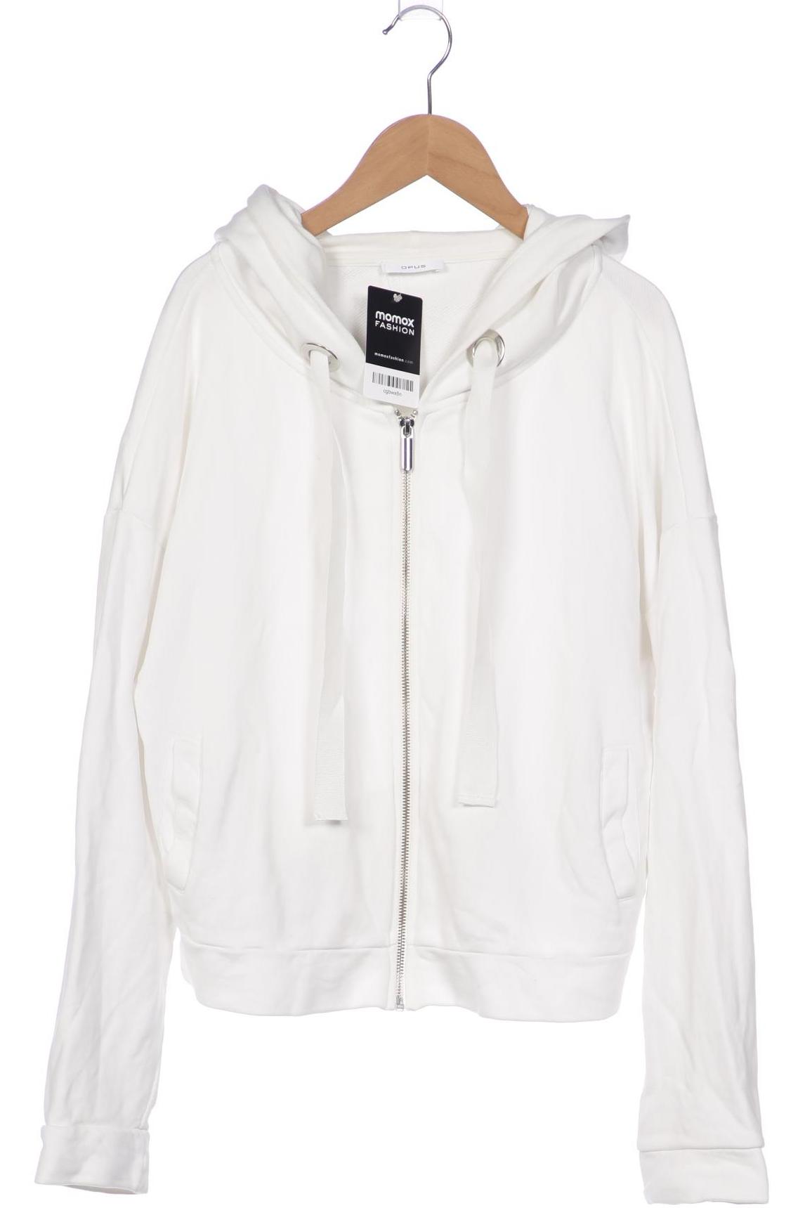 

Opus Damen Kapuzenpullover, weiß, Gr. 38